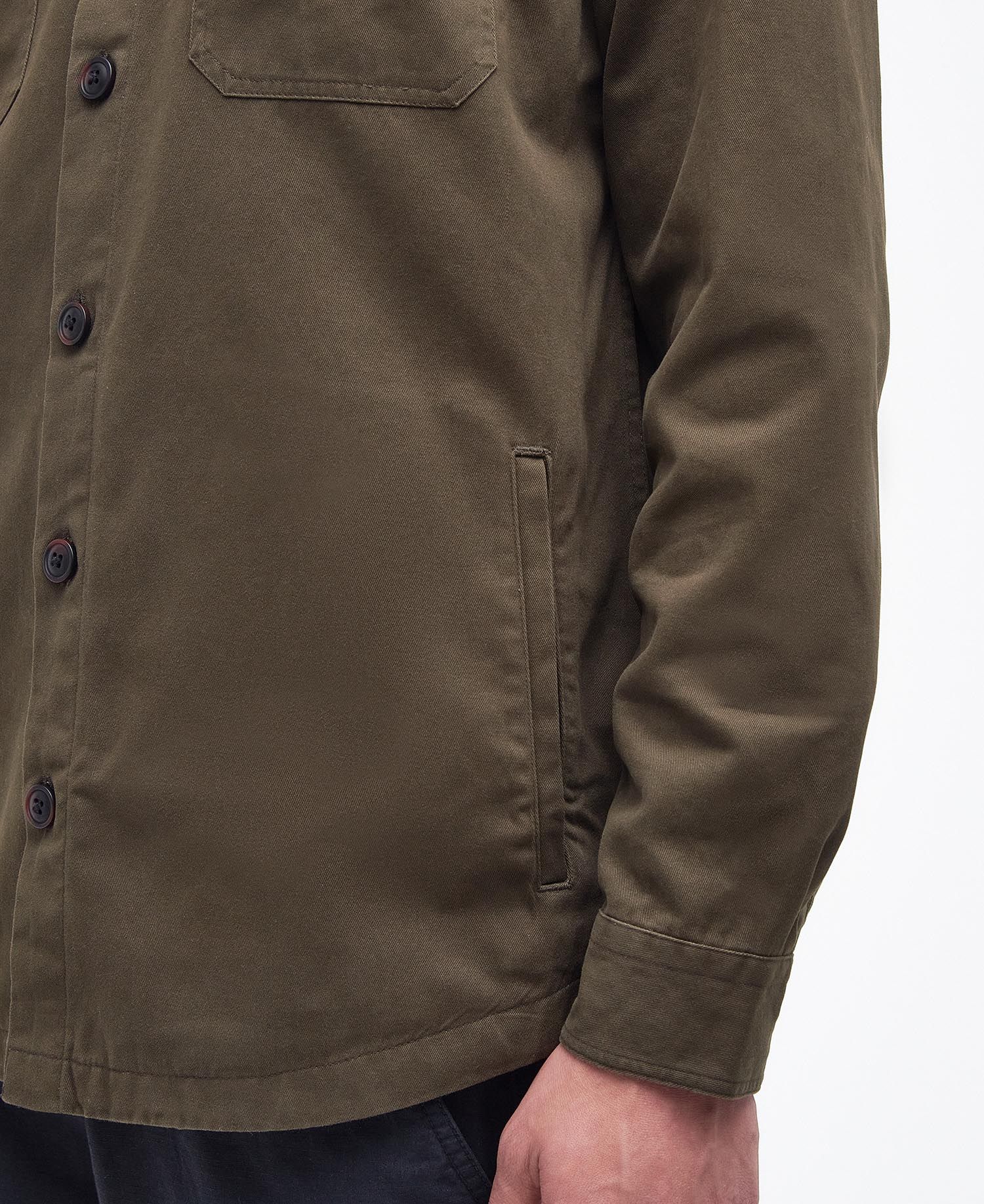 Catbell Overshirt - Dark Olive