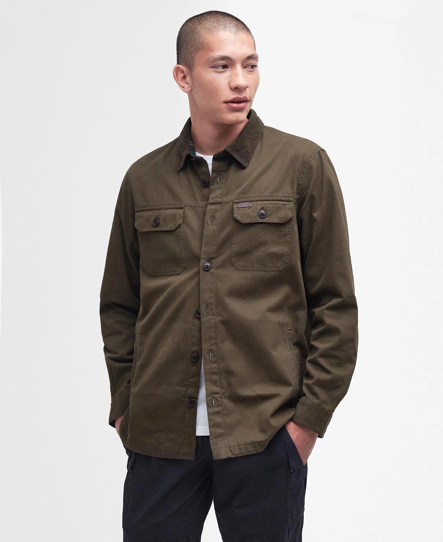 Catbell Overshirt - Dark Olive