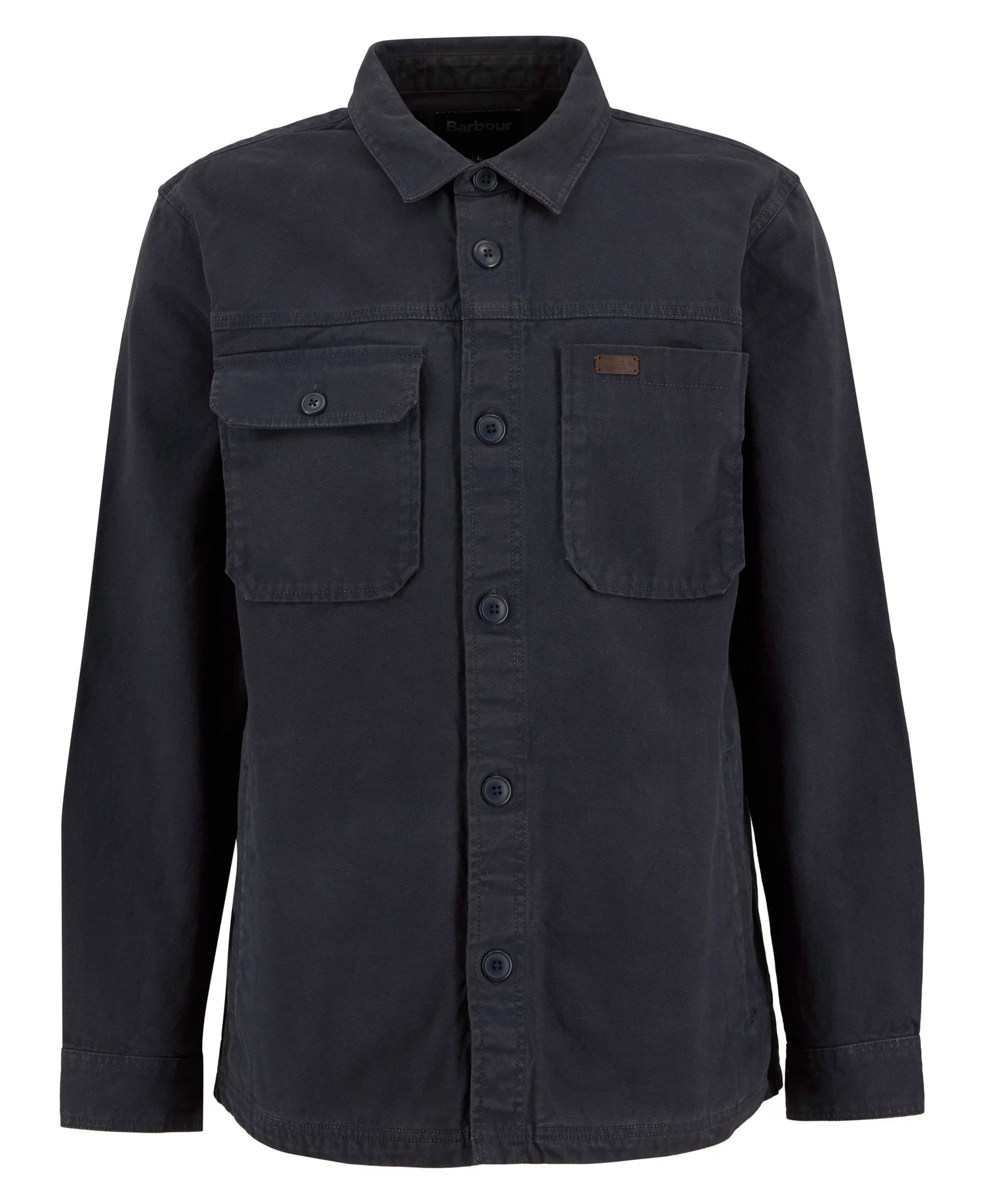 Lingfield Canvas Overshirt - Navy