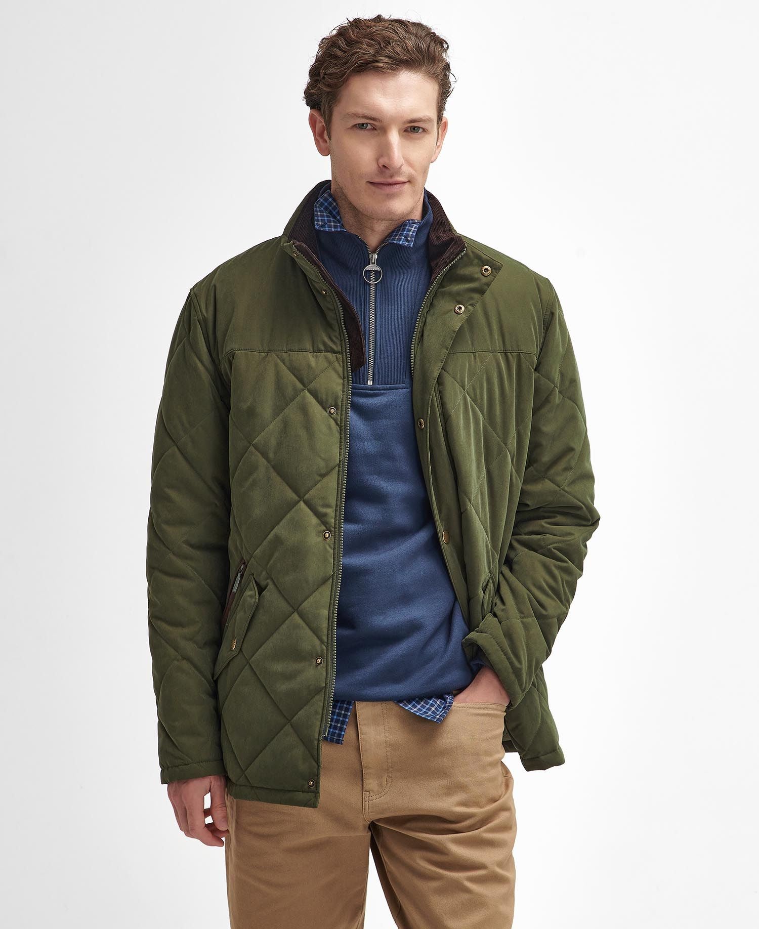 Elter Quilted Jacket Olive
