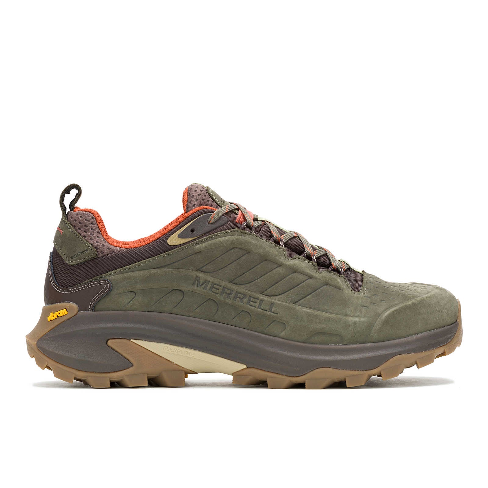 Men's Moab Speed 2 Leather Waterproof - Olive