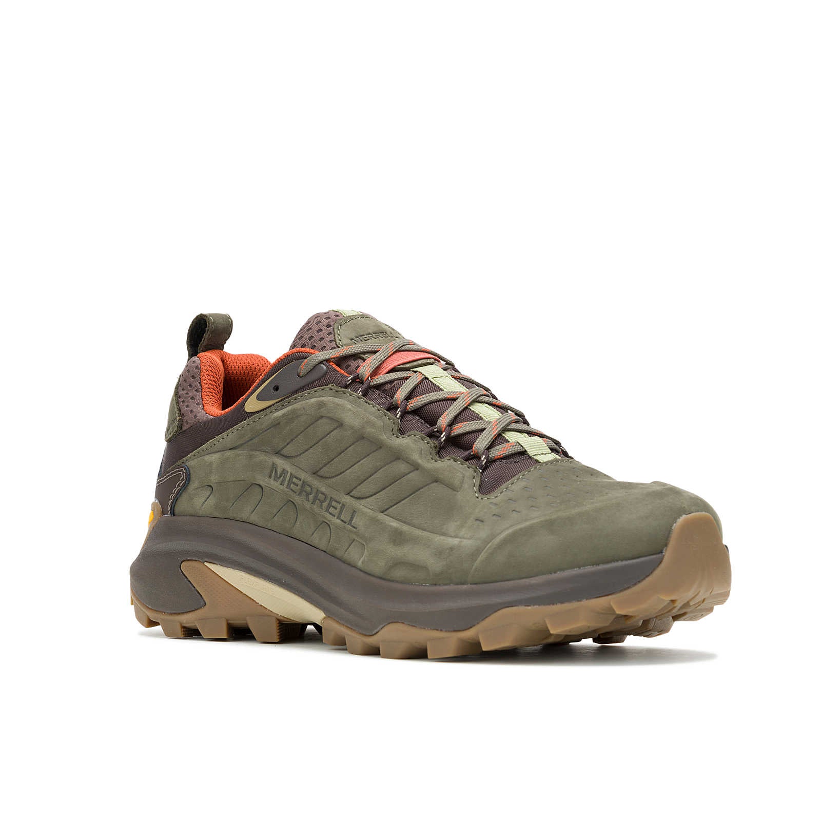 Men's Moab Speed 2 Leather Waterproof - Olive