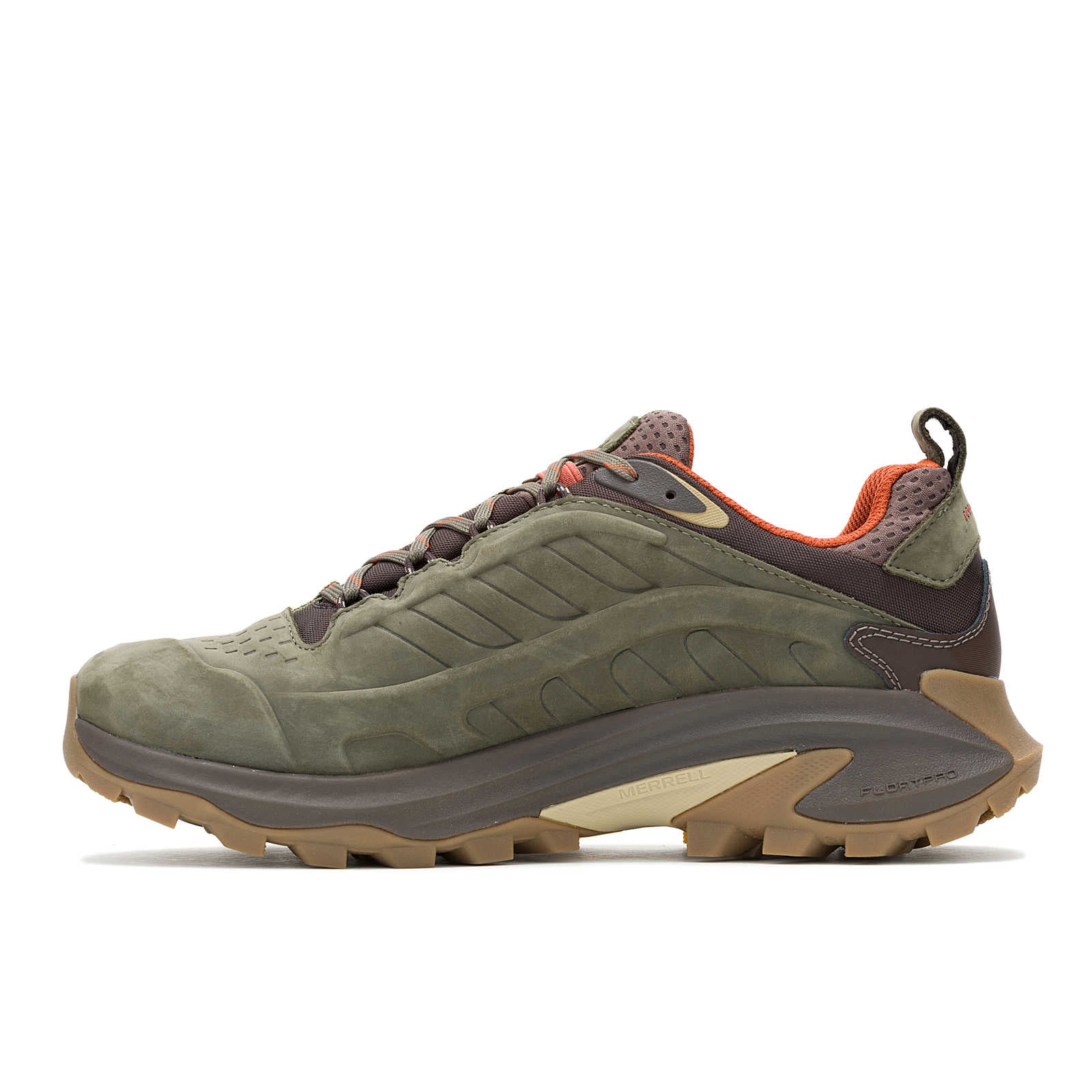Men's Moab Speed 2 Leather Waterproof - Olive