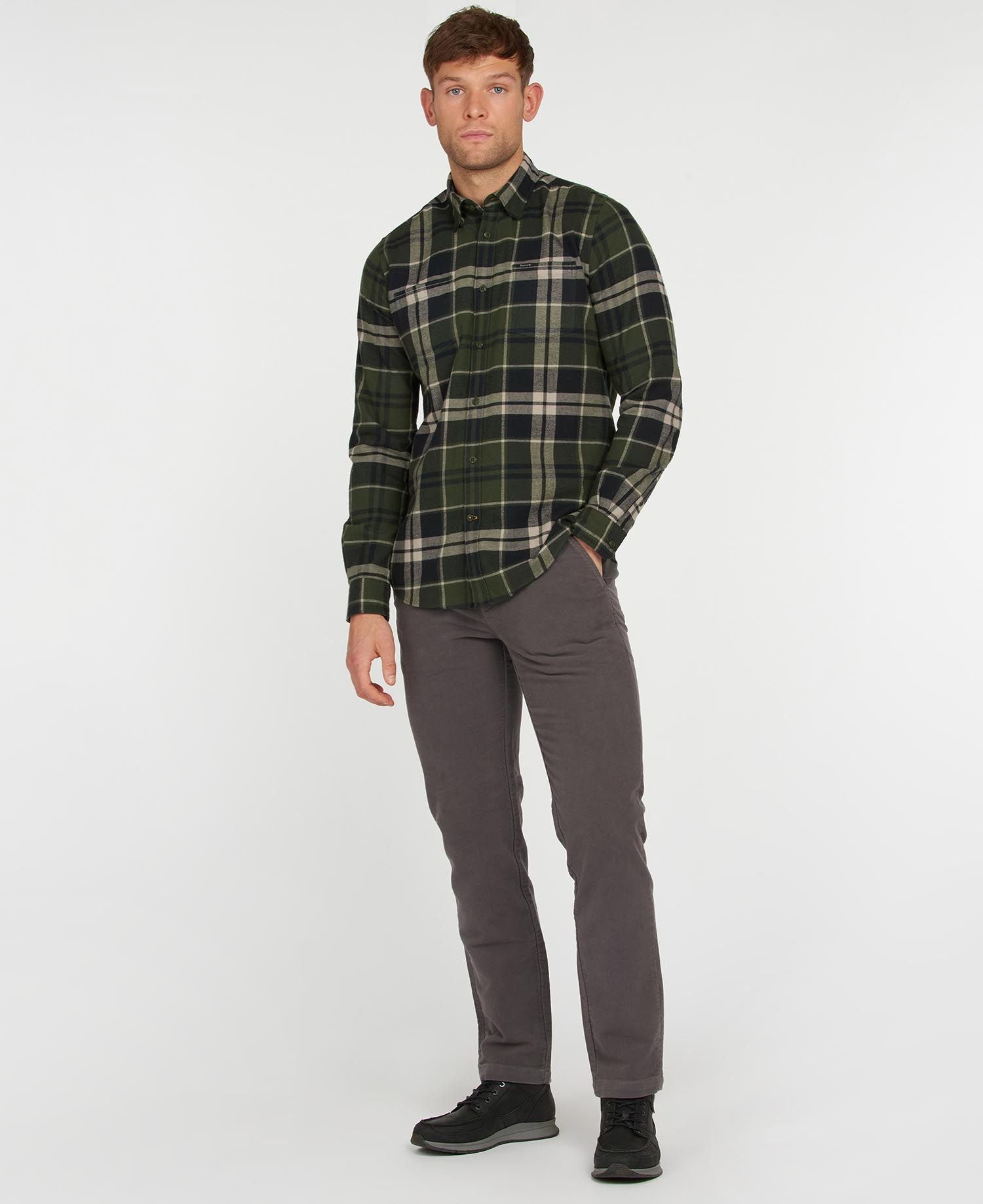 Men's Hemd Bidston Shirt - Rifle Green