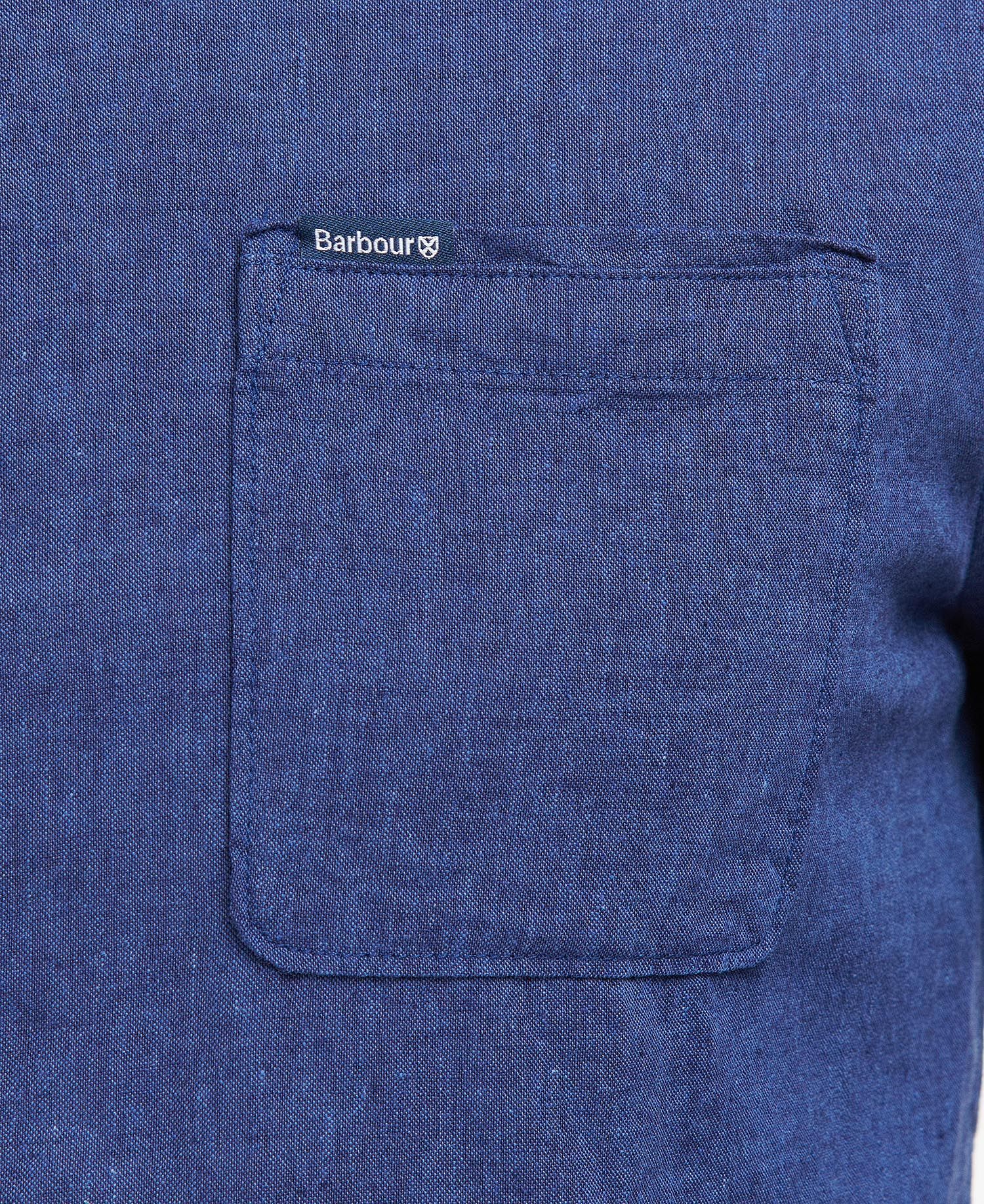 Nelson Tailored Long-Sleeved Shirt - Indigo