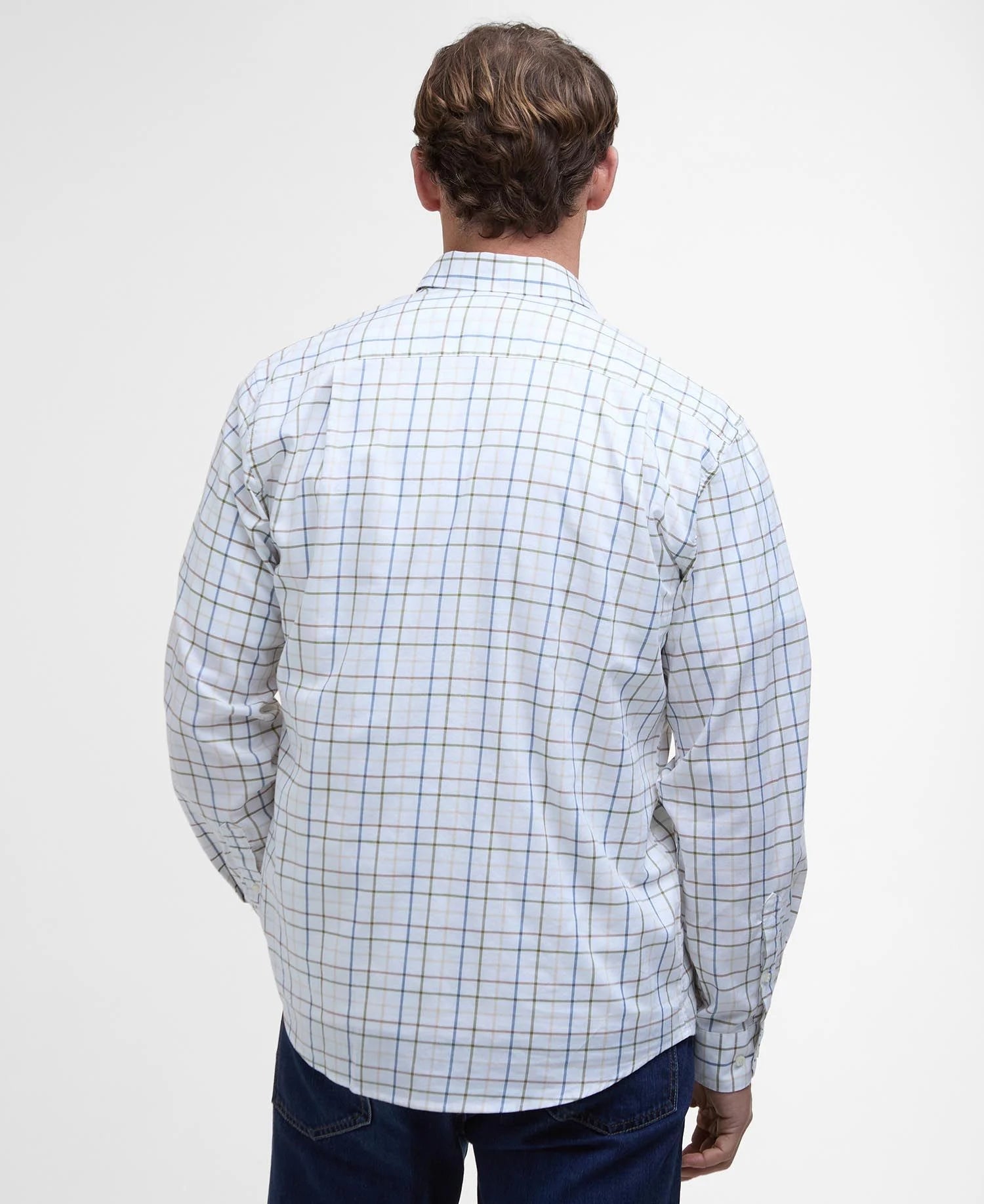 Caswell Regular Long-Sleeved Shirt - Pine Green