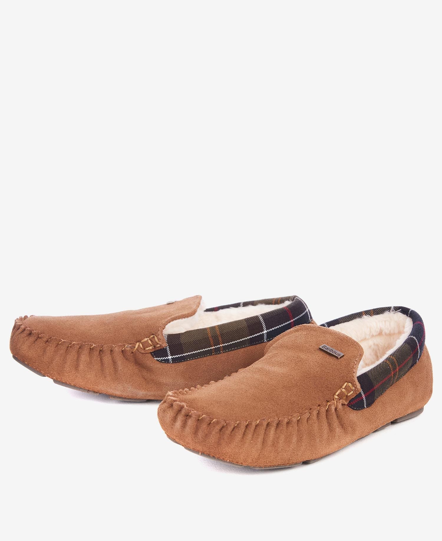 Monty Slippers - Camel Suede
