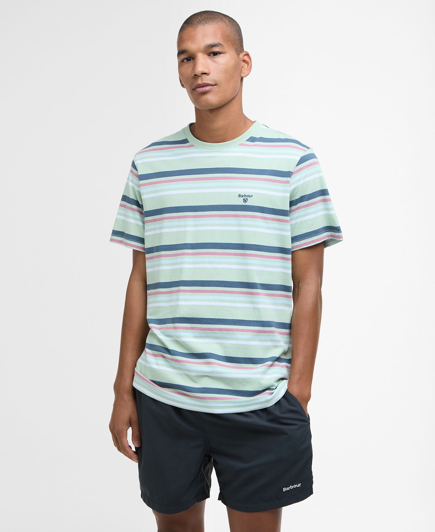 Houstead Striped T-Shirt - Pale Apple