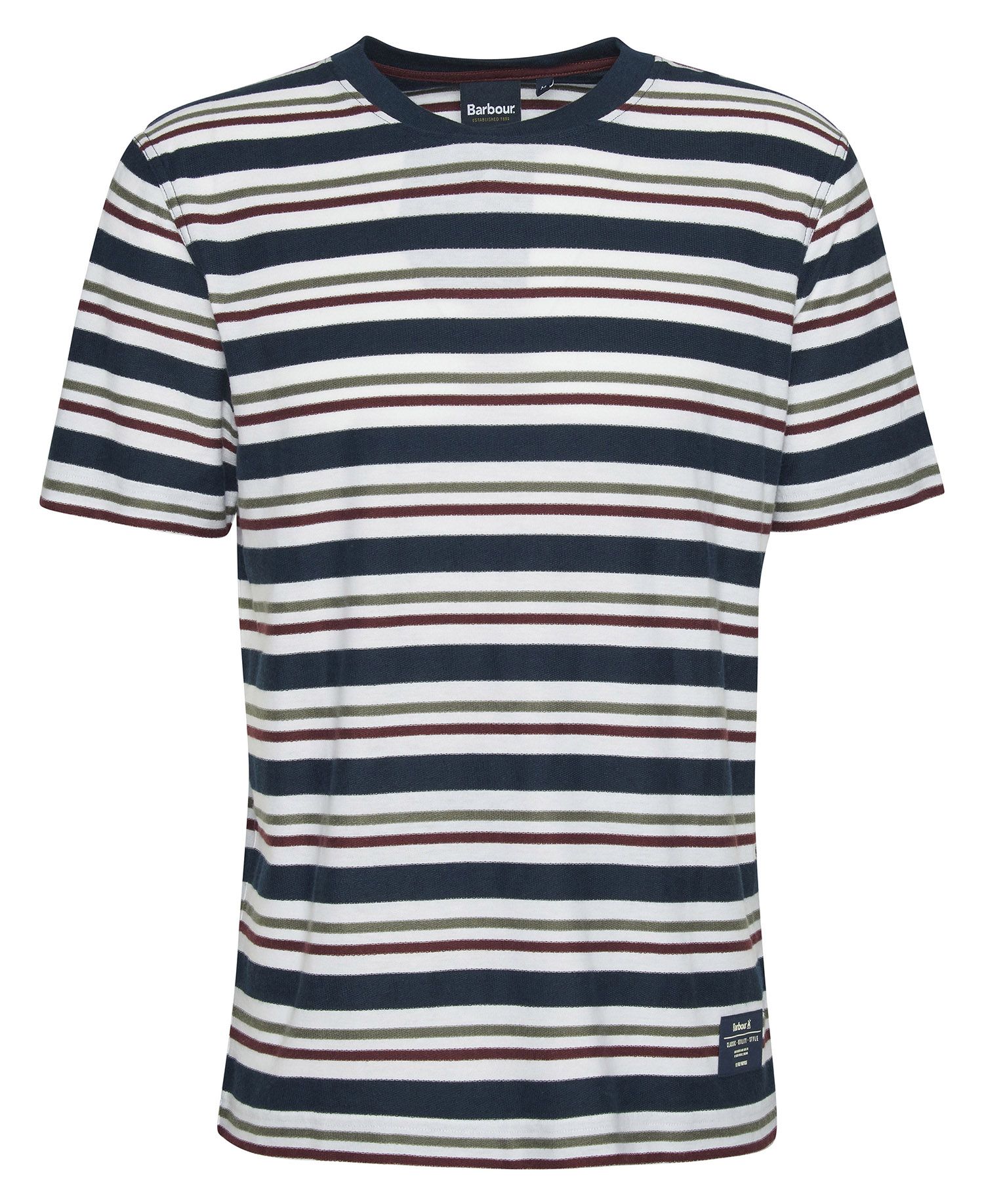 Feltwell Relaxed Fit Stripe T-shirt - Classic Navy