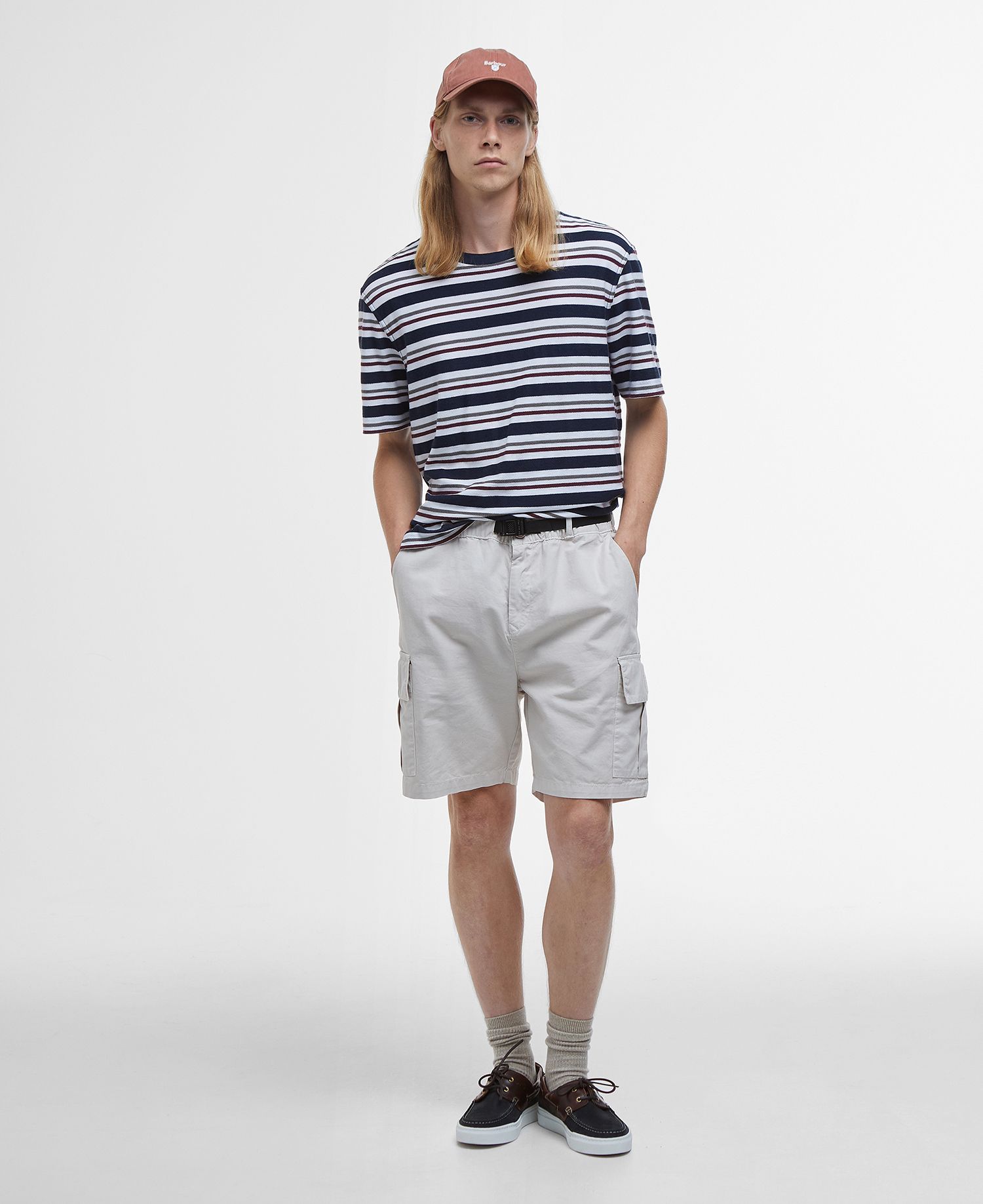 Feltwell Relaxed Fit Stripe T-shirt - Classic Navy