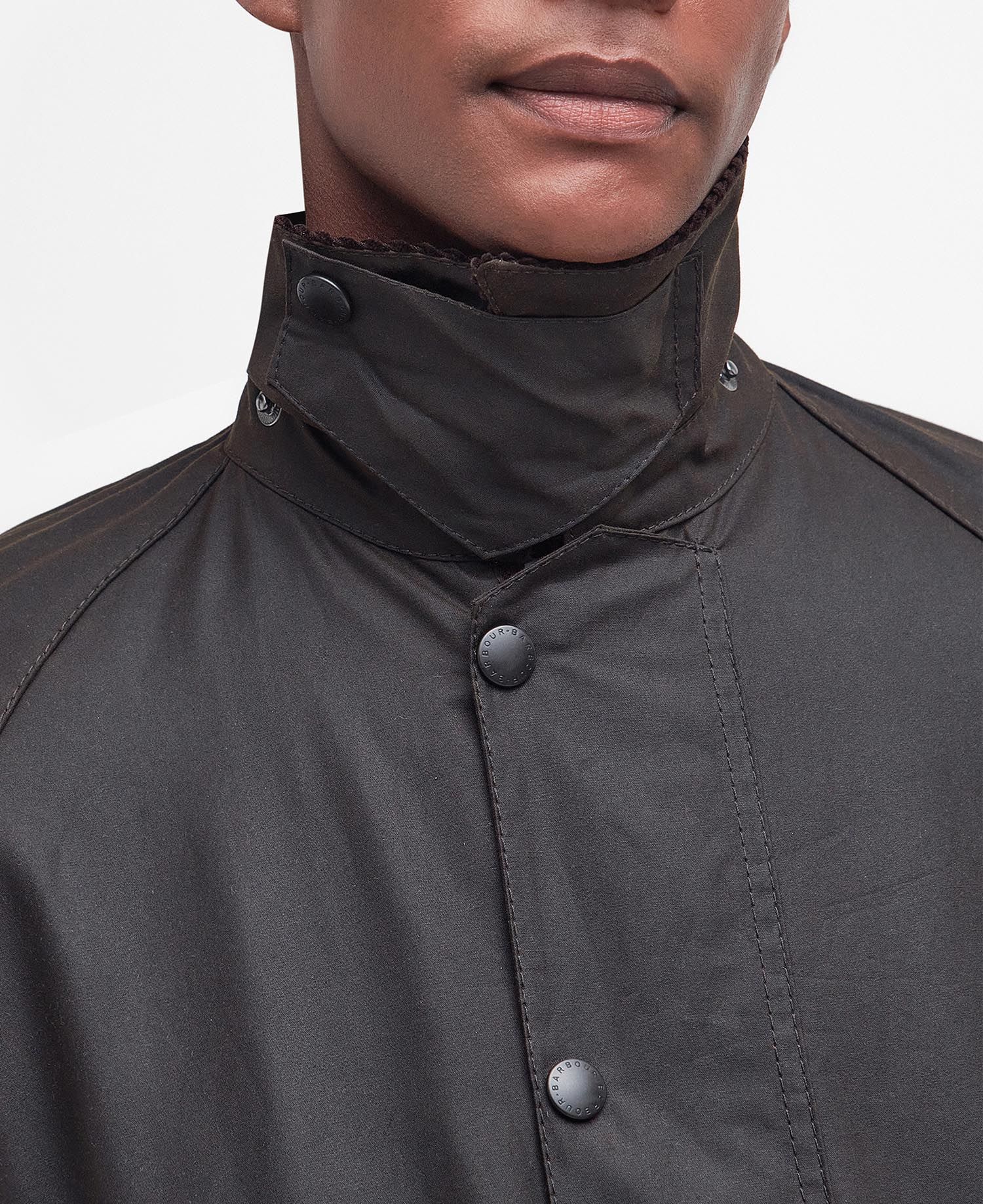 Classic Beaufort Waxed Jacket - Olive