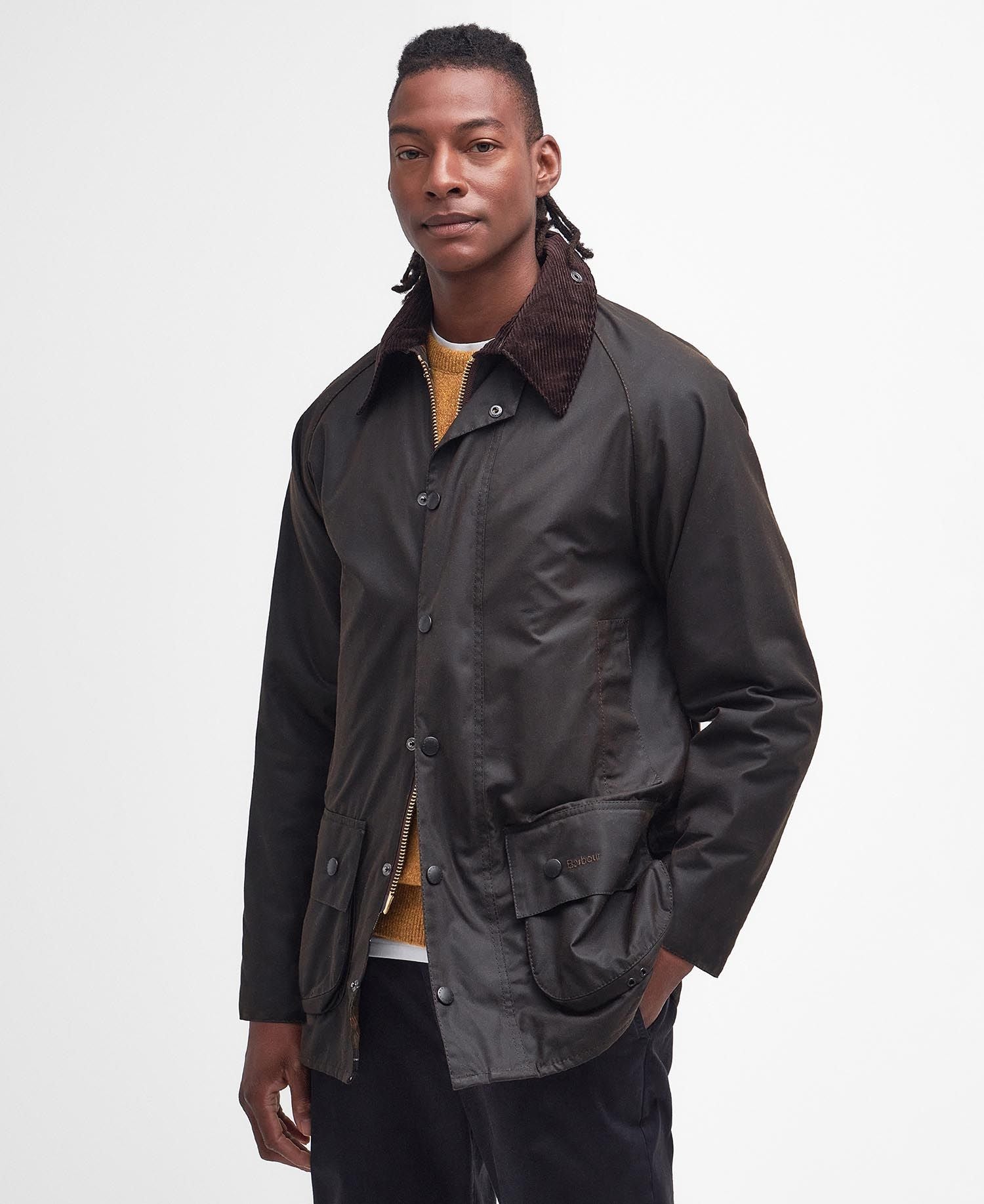 Classic Beaufort Waxed Jacket - Olive