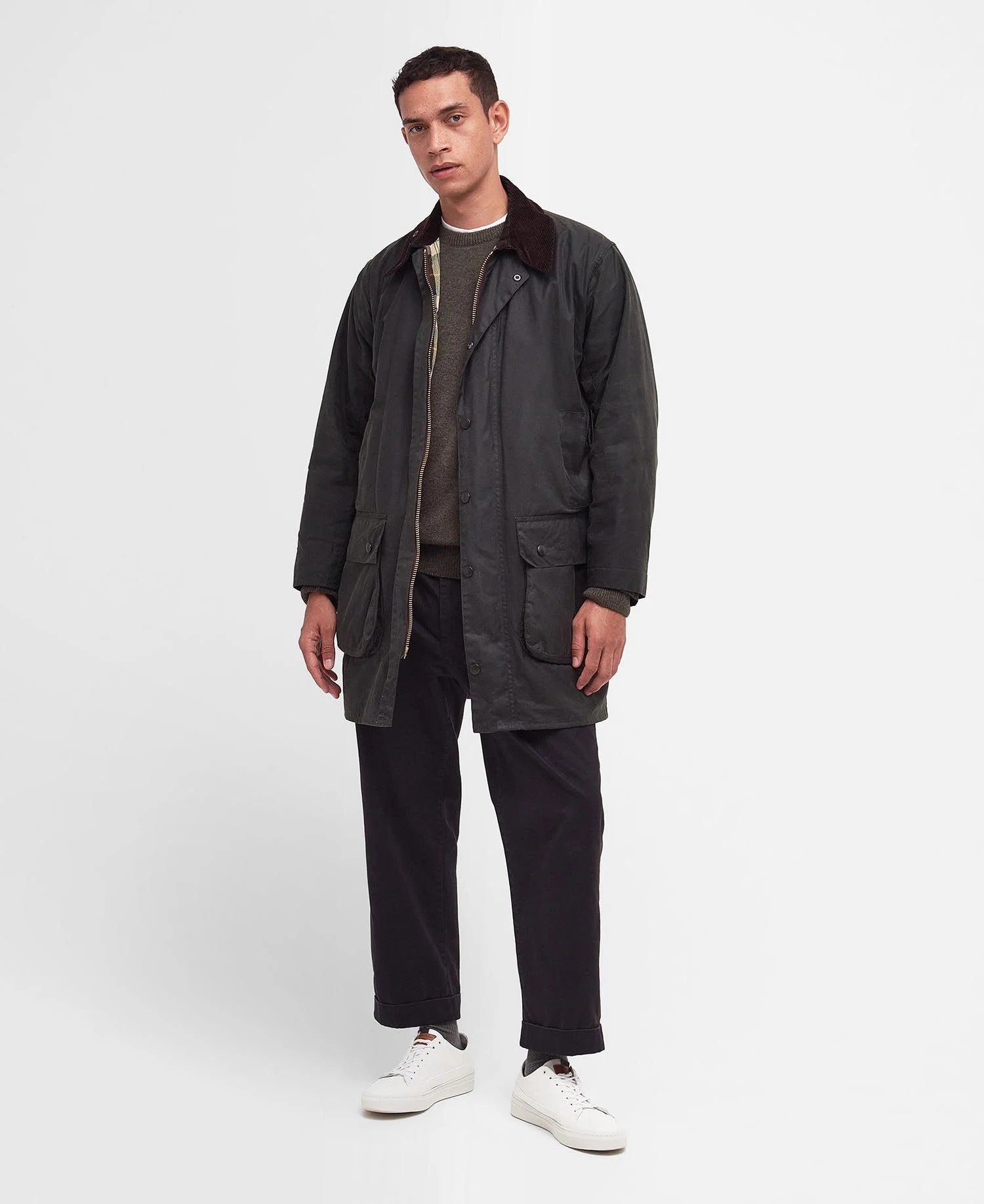Border Wax Jacket - Sage