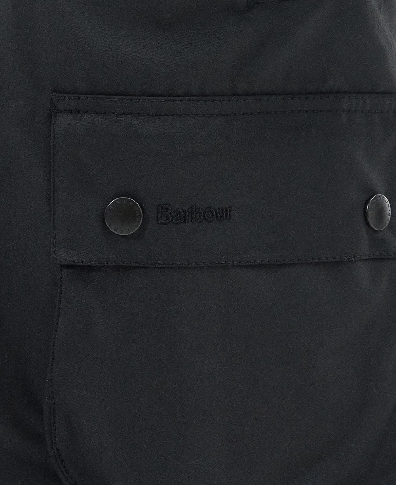 Men's Ashby Wax Jacket - Black/Classic