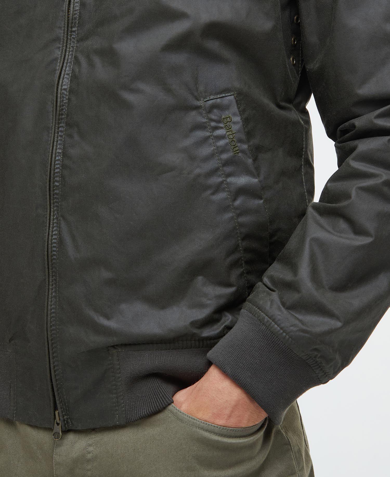 Lightweight Royston Waxed Jacket - Archive Olive