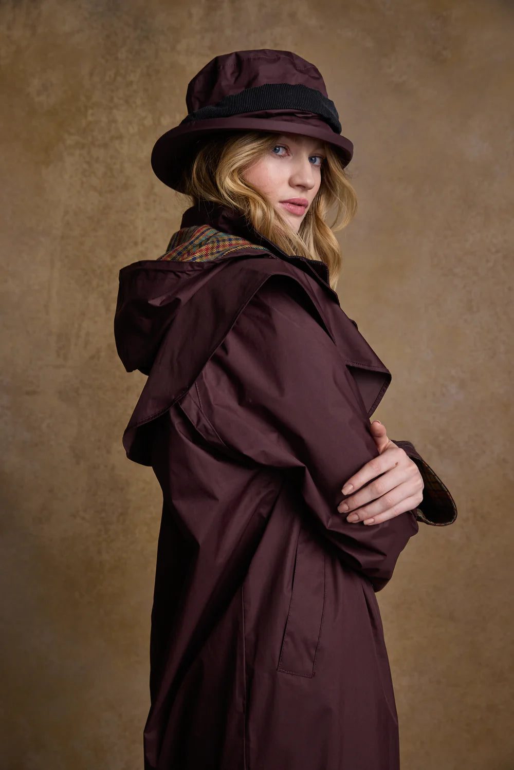 Malvern Waterproof Coat - Deep Claret