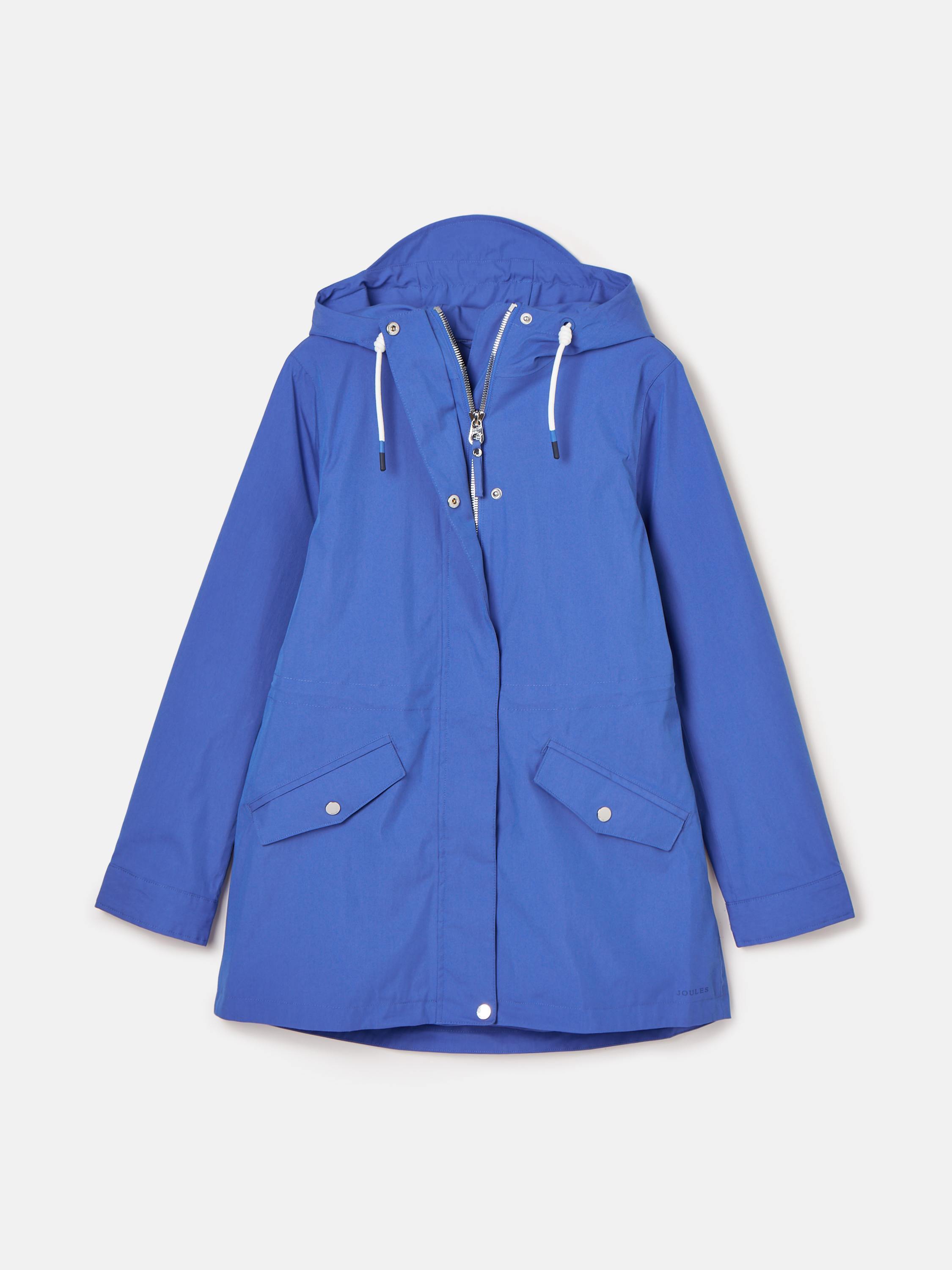 Portwell Blue Waterproof Raincoat With Hood