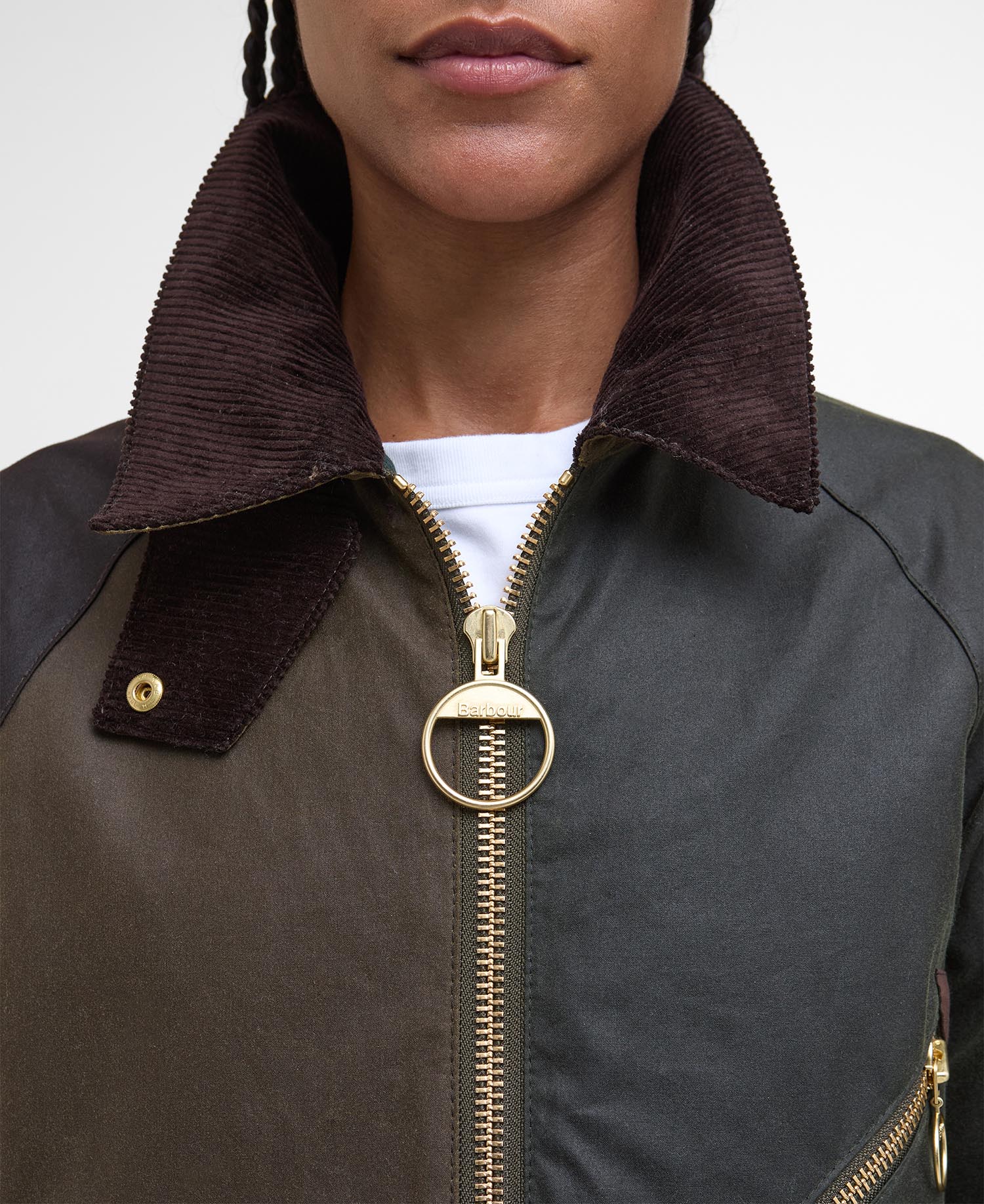 Arlene Waxed Jacket - Beech/Ancient Tartan