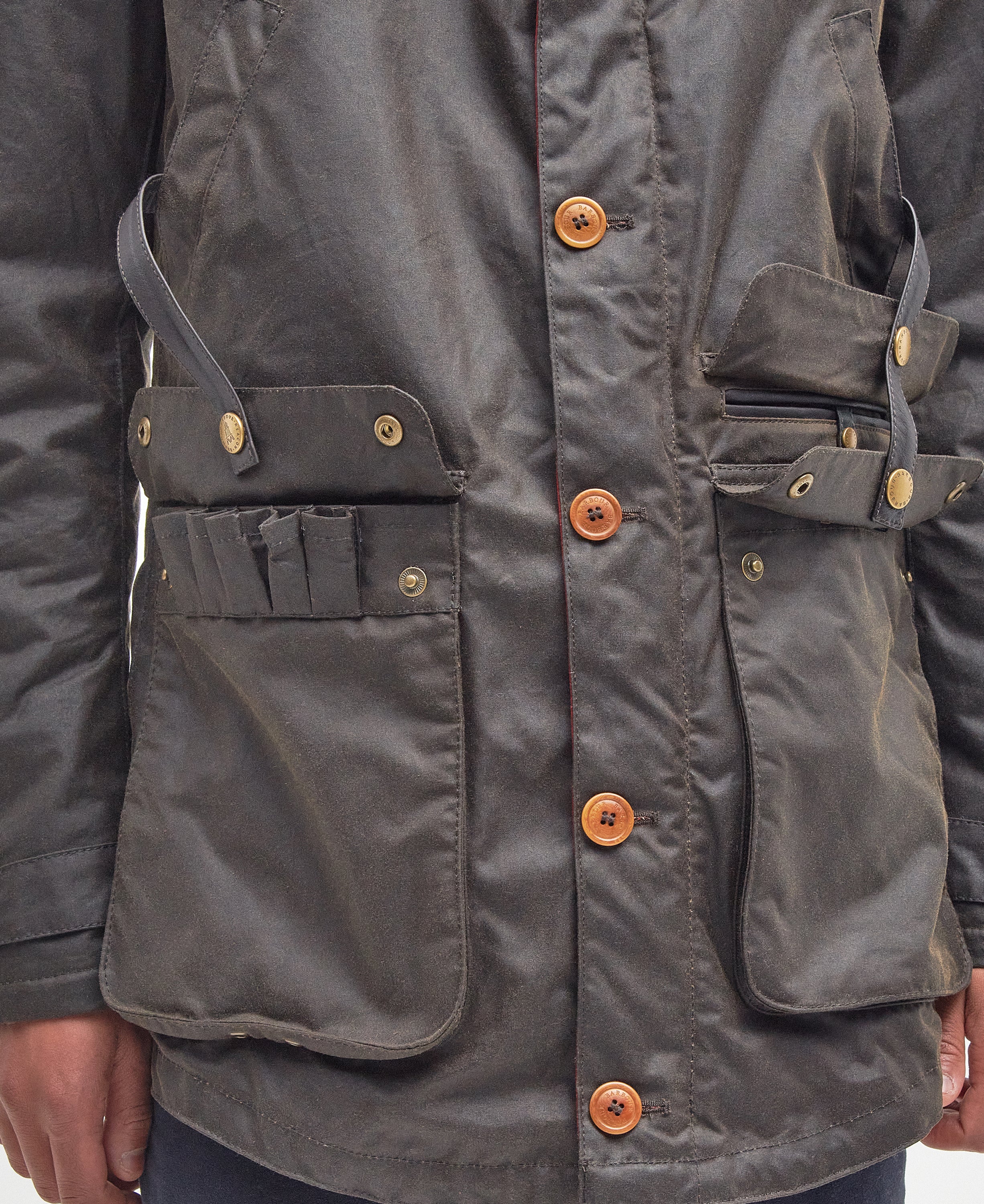 Game Parka Waxed - Olive