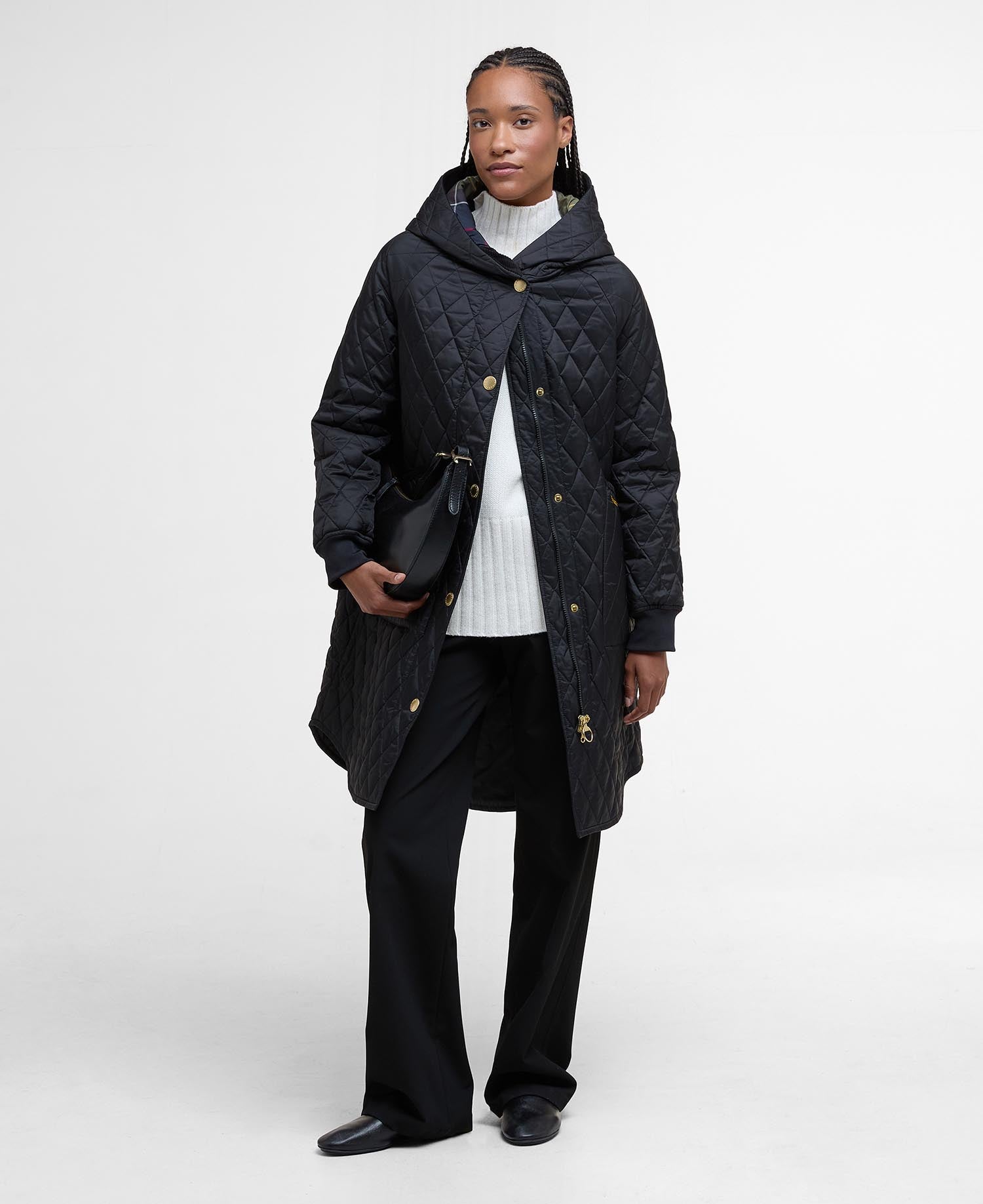 Hilary Quilted Jacket - Black/Classic