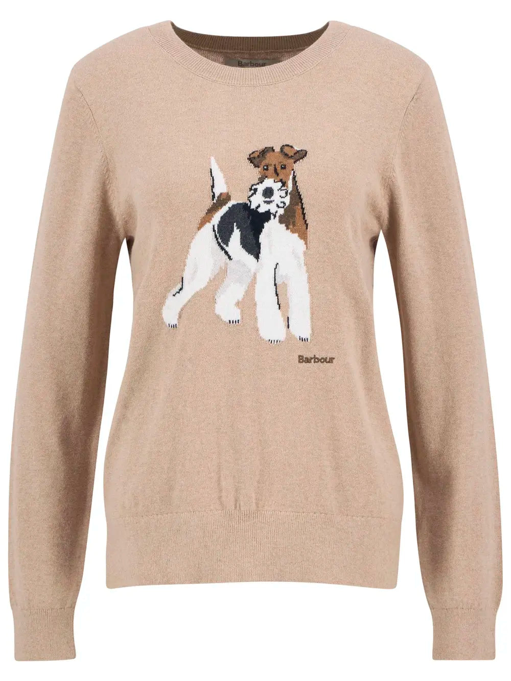 Fareham Crew Neck Jumper - Pale Camel