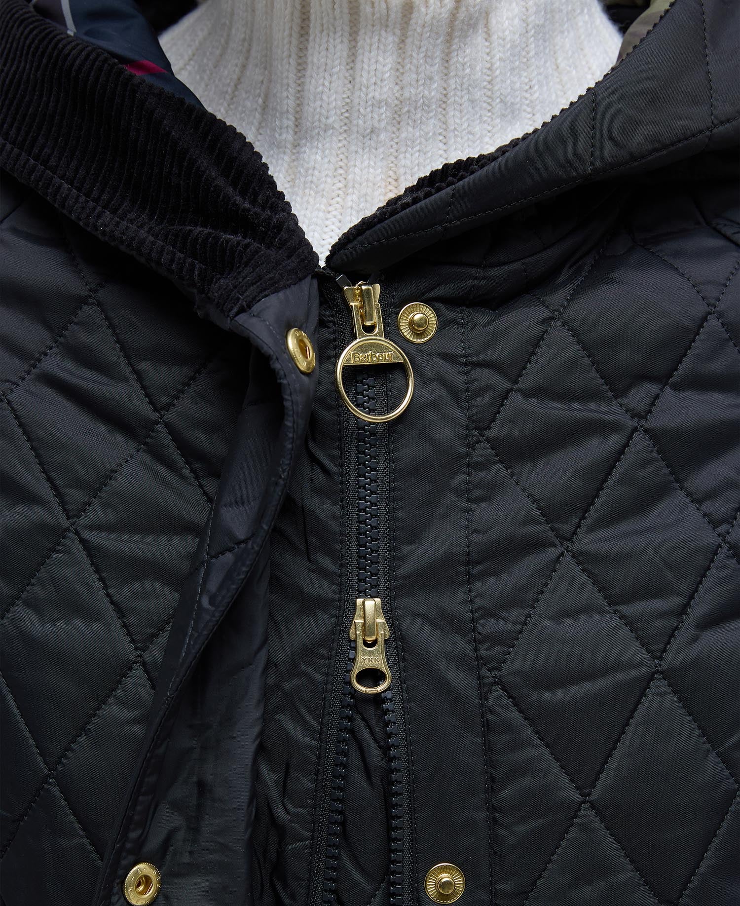 Hilary Quilted Jacket - Black/Classic