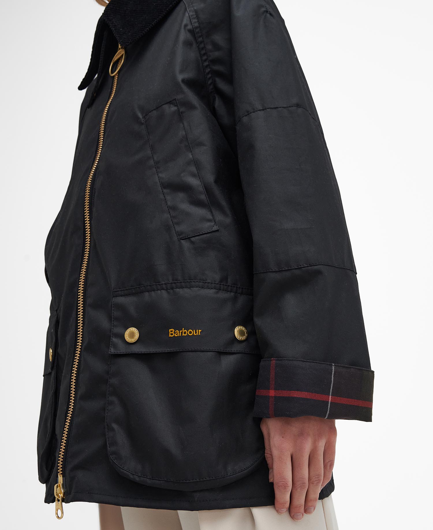 Allerston Waxed Jacket - Black/Classic