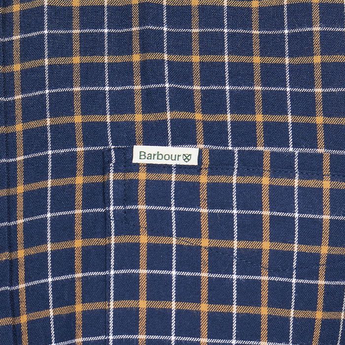 Men's Bank Shirt -  Navy