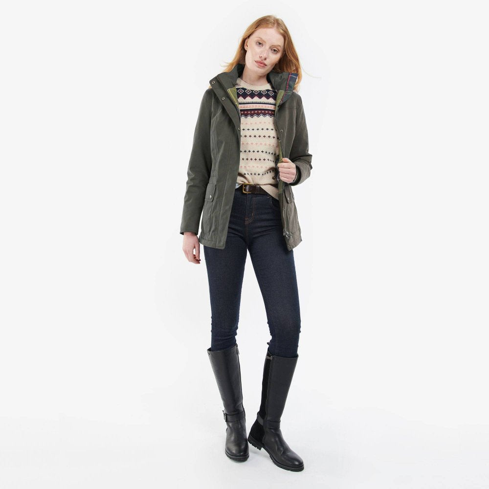 Buttercup Waterproof Jacket - Olive/Classic