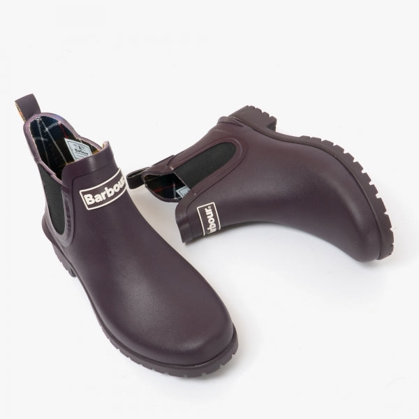 Women's Wilton Wellington Boots - Eggplant