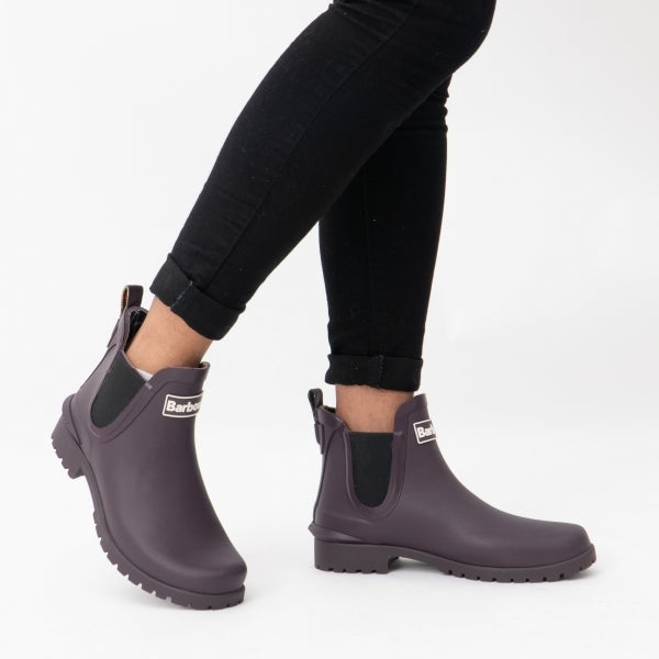 Women's Wilton Wellington Boots - Eggplant