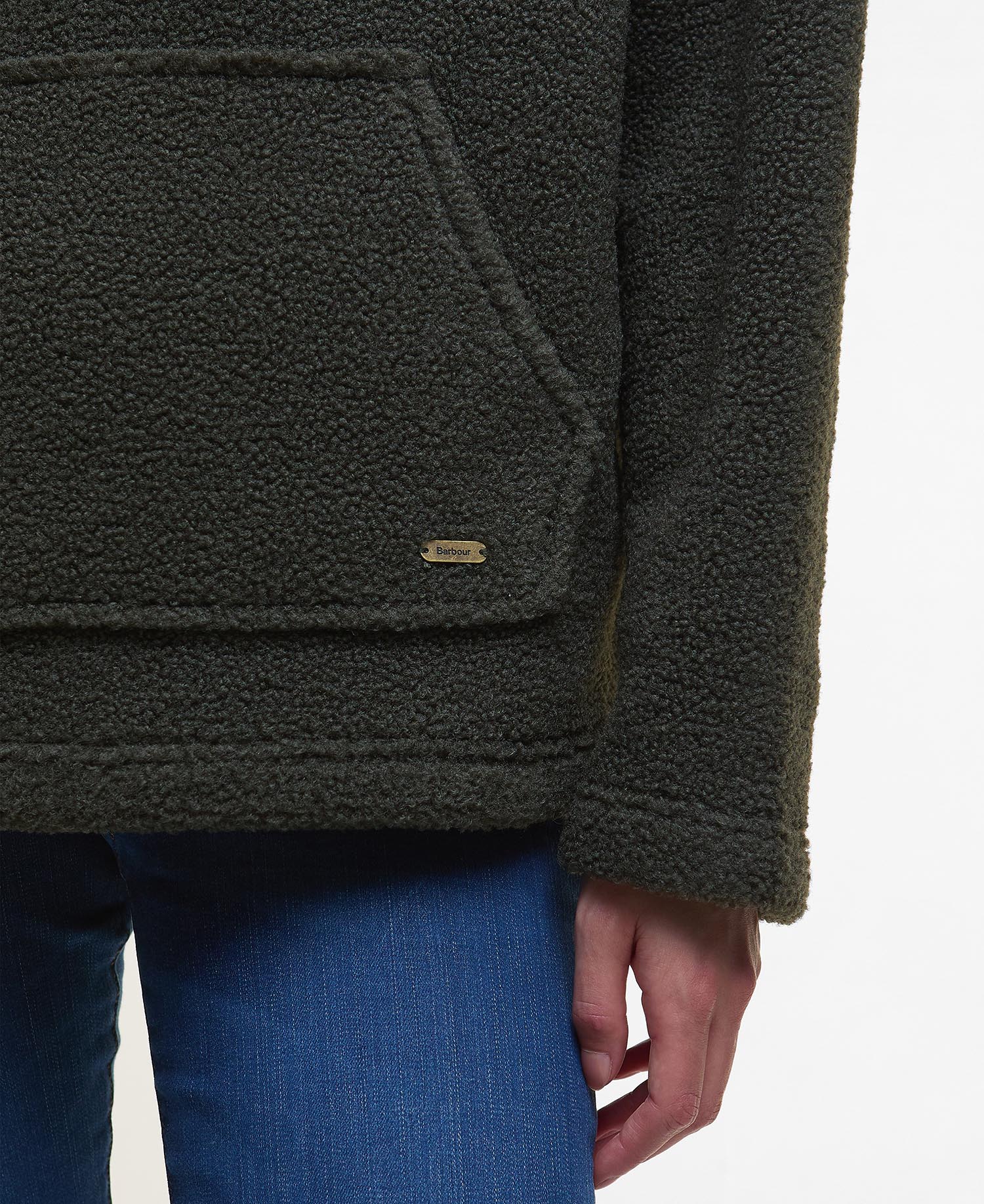 Bamburgh Half-Zip Fleece - Olive