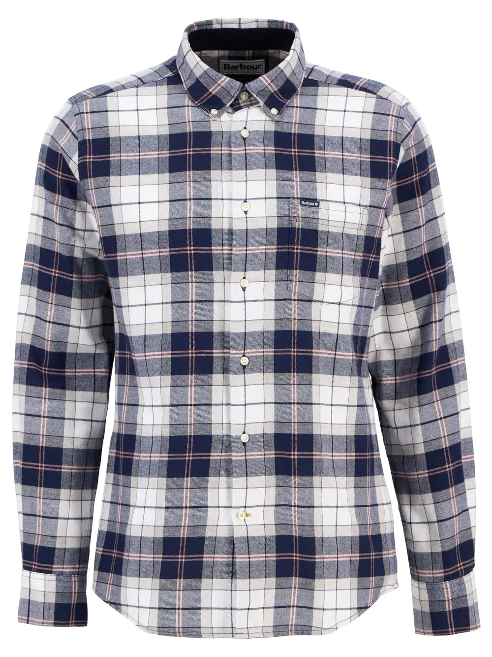 Fortrose Tailored Long-Sleeved Shirt - Riverstone Tartan