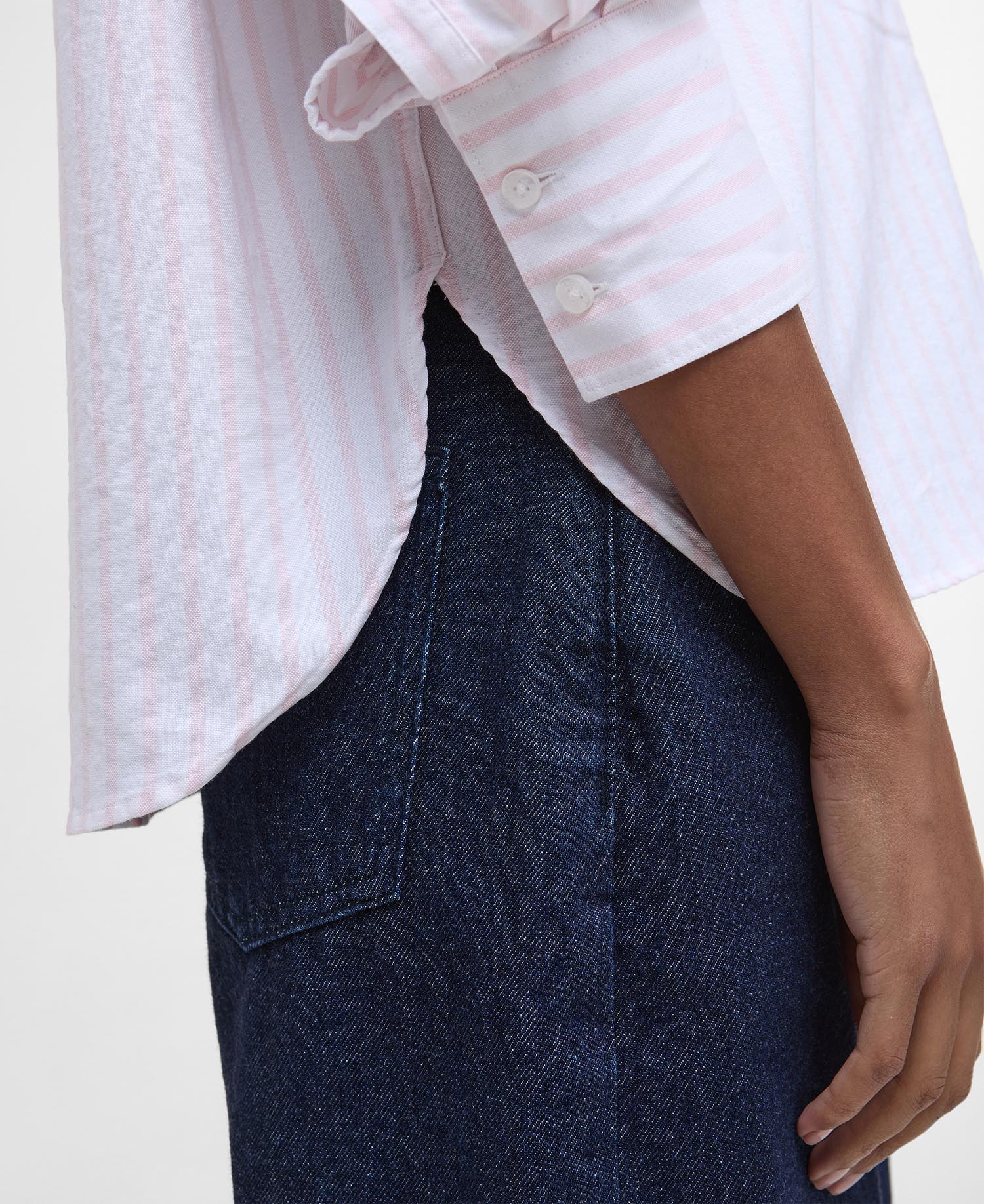 Lavensdale Striped Relaxed Shirt - Pink Stripe