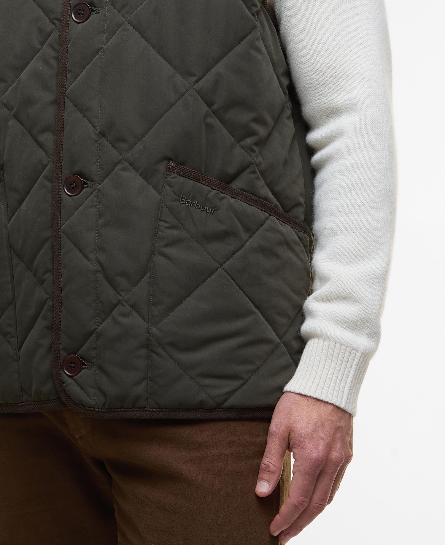 Edale Gilet - Dark Olive