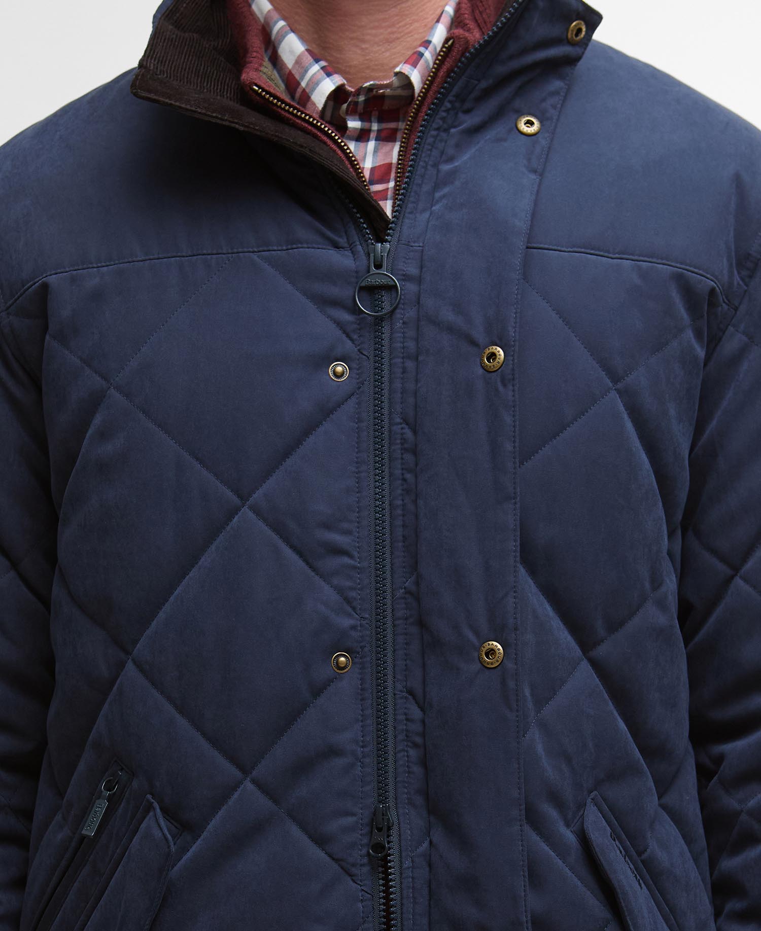 Elter Quilted Jacket - Navy