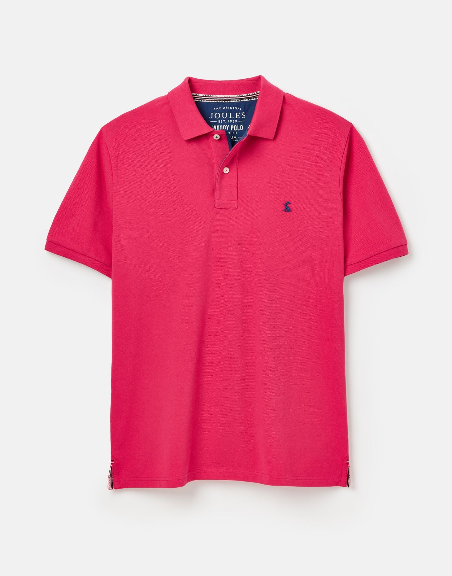 Men's Woody Polo - Deep Raspberry