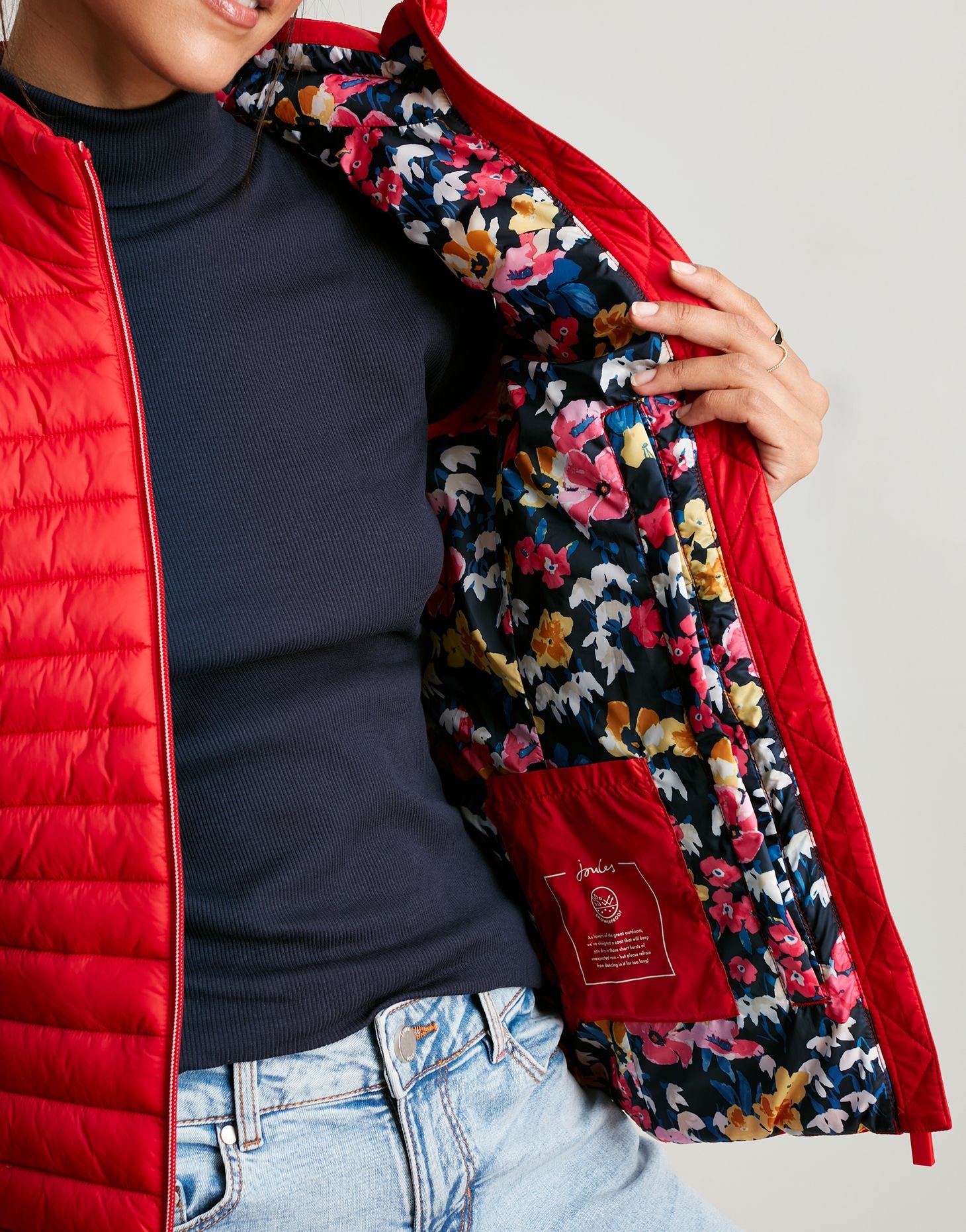 Snug Water Resistant Packable Gilet - Red
