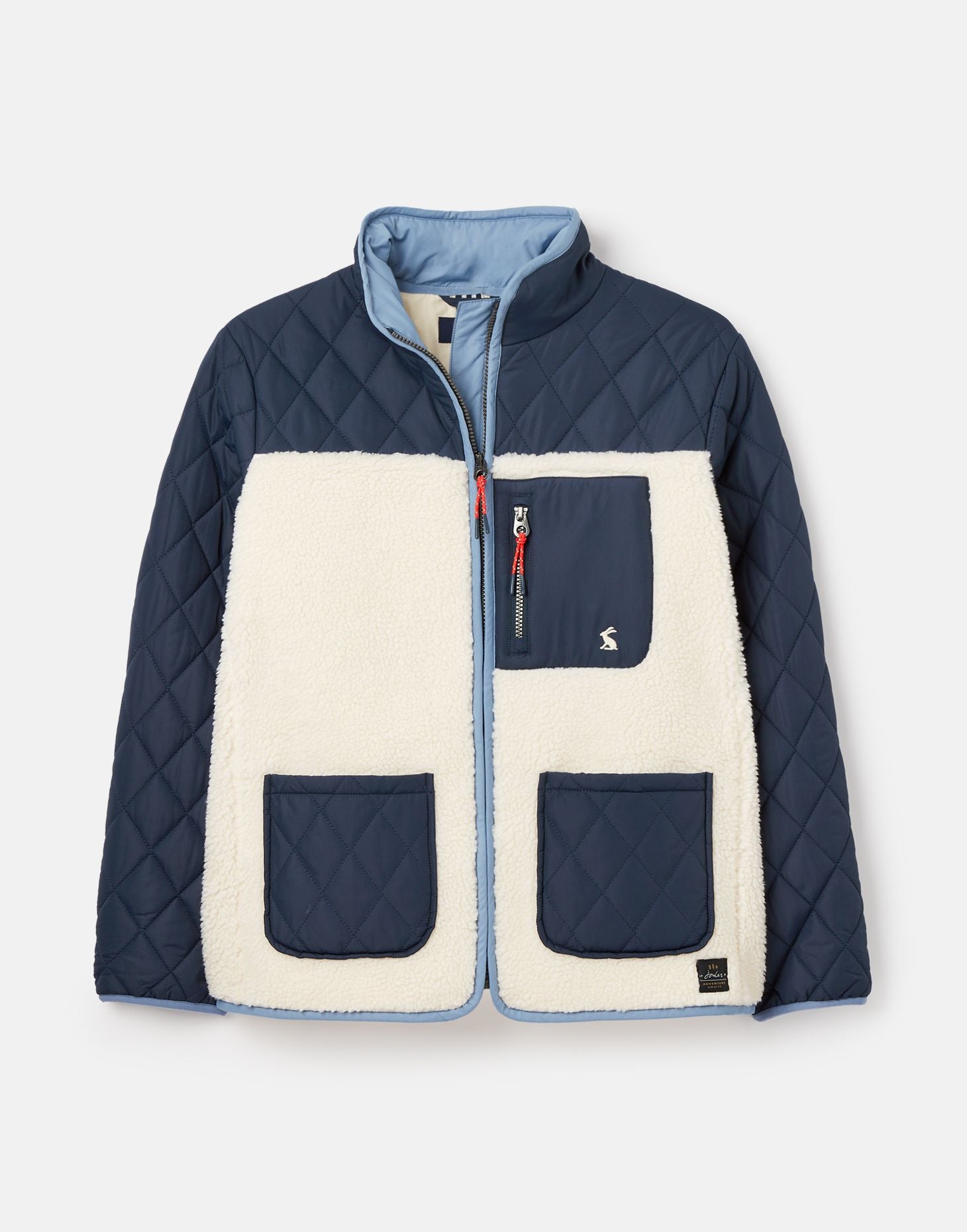Hopeland Fleece Jacket - Navy Cream