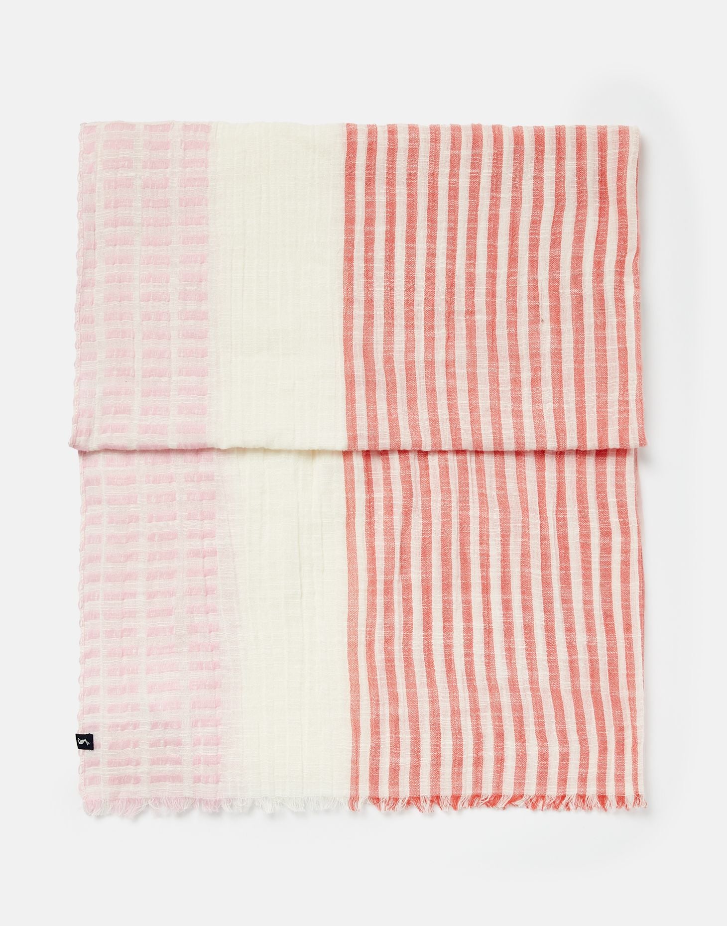Orla Texture Scarf - Multi Pink