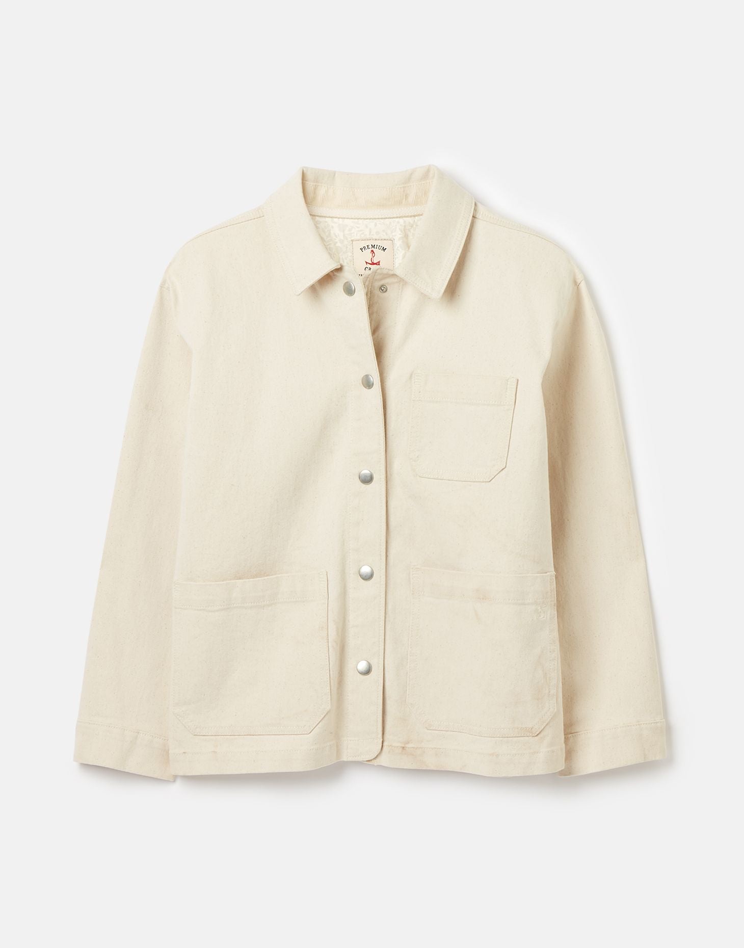 Alice Denim Jacket - Ecru