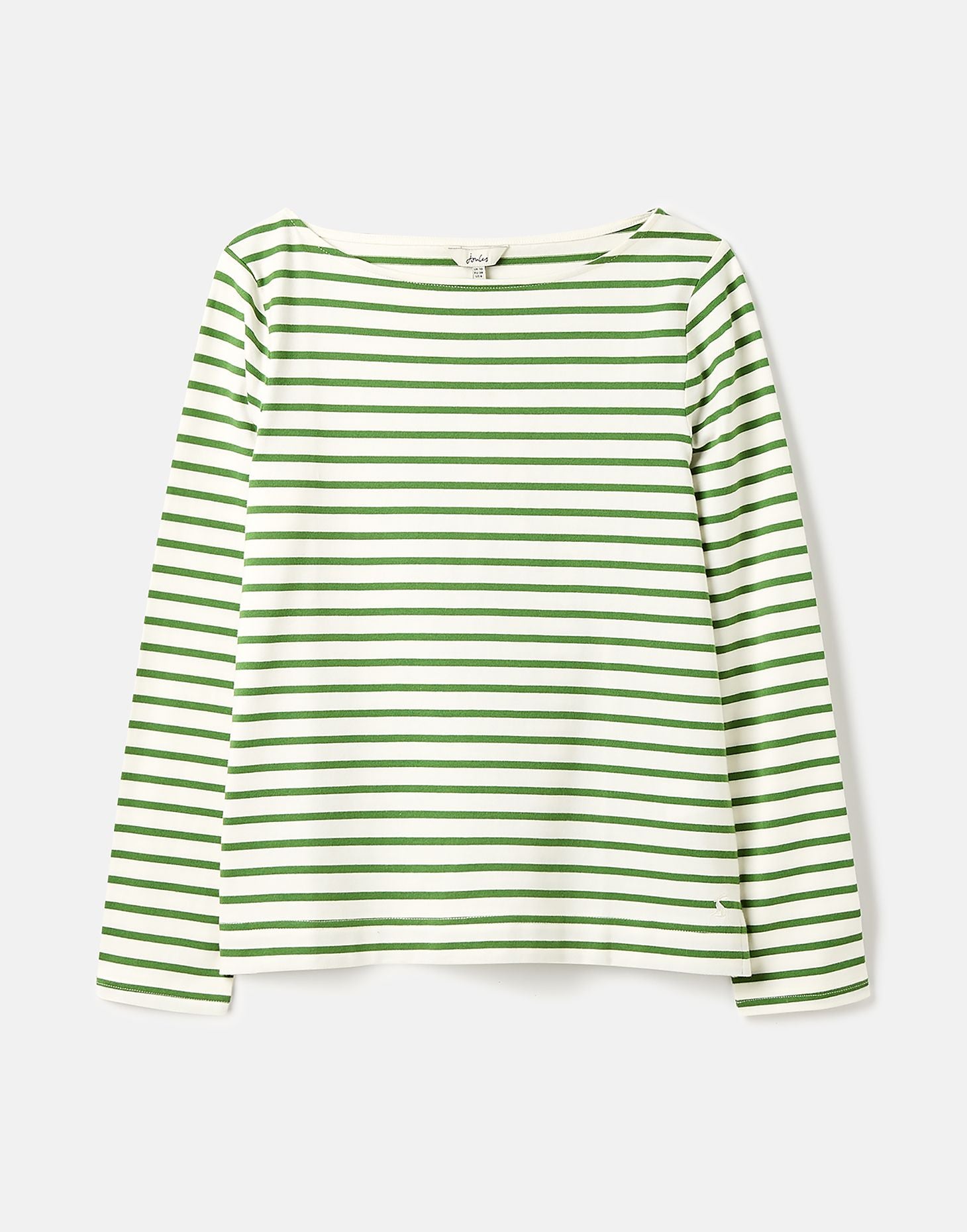 Harbour Long Sleeve Top - Green Stripe