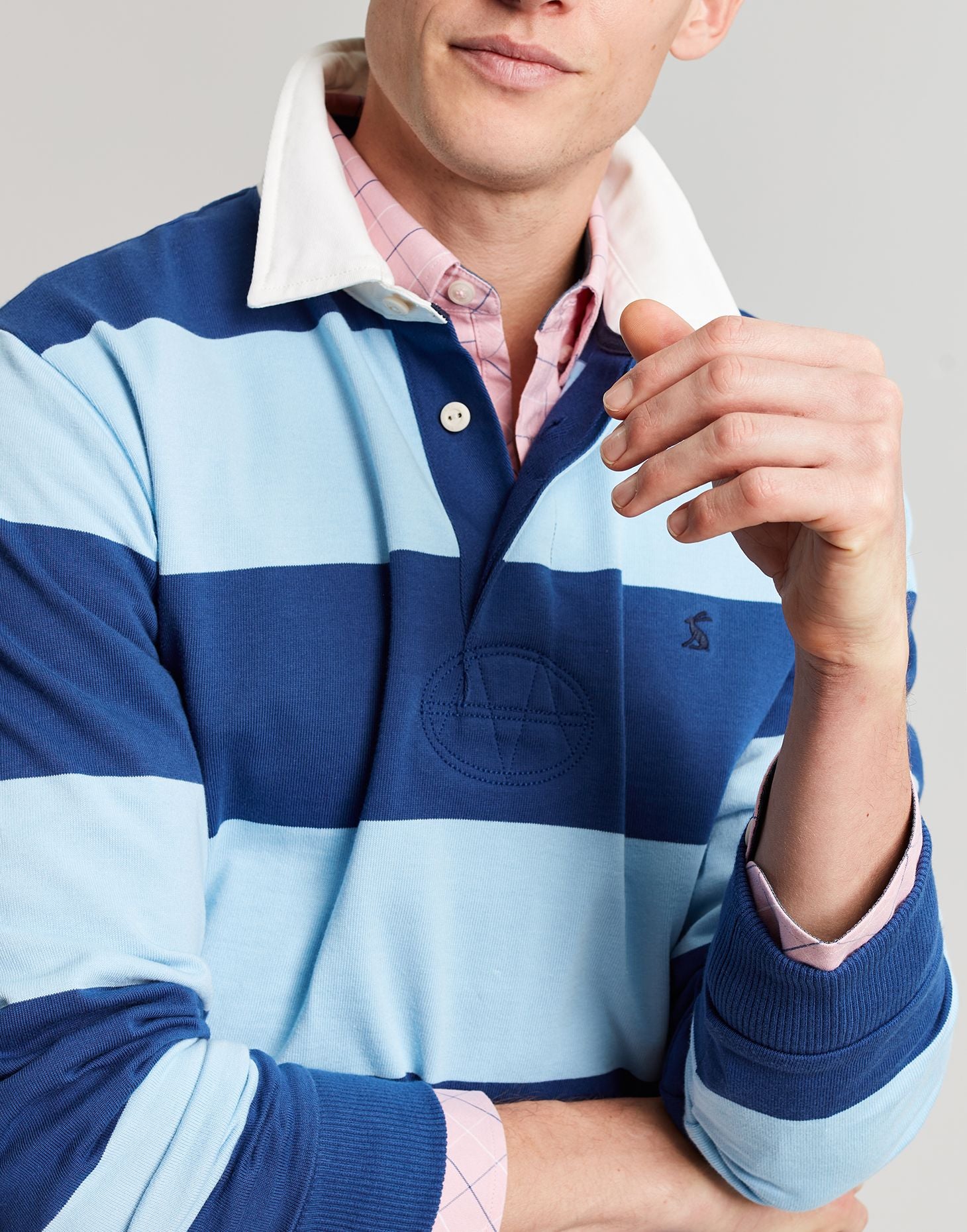 Onside Rugby Shirt - Blue Stripe