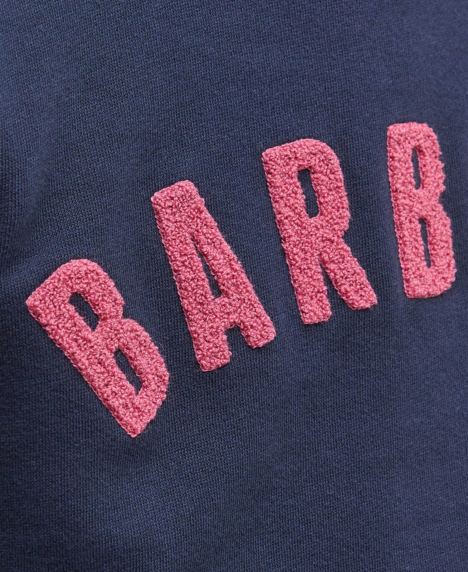 Prep Logo Sweatshirt - Navy/Pink