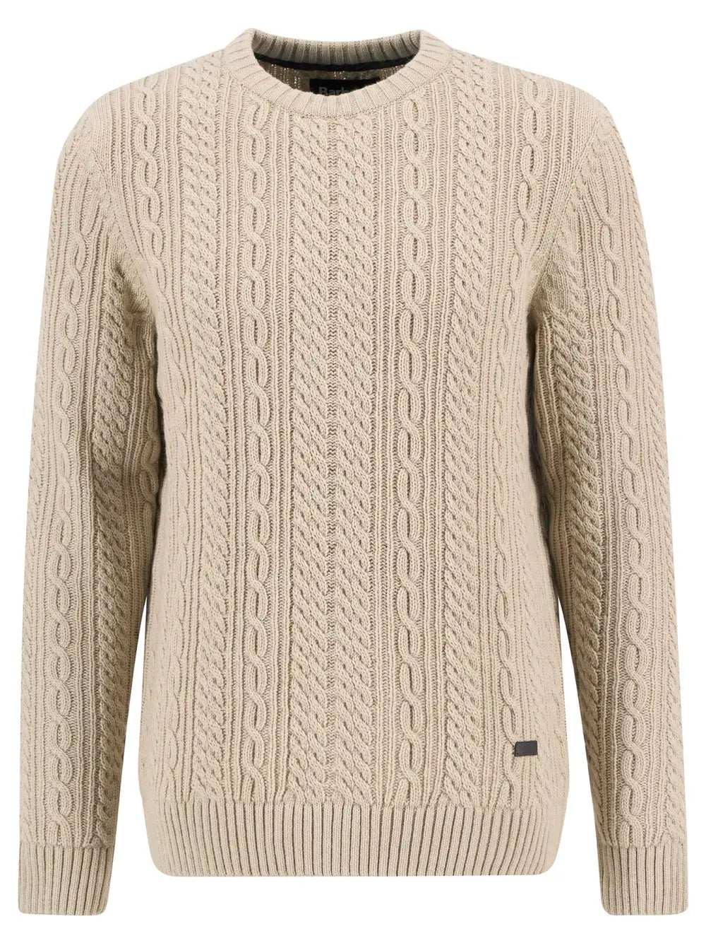 Lowfen Cable-Knit Jumper - Stone