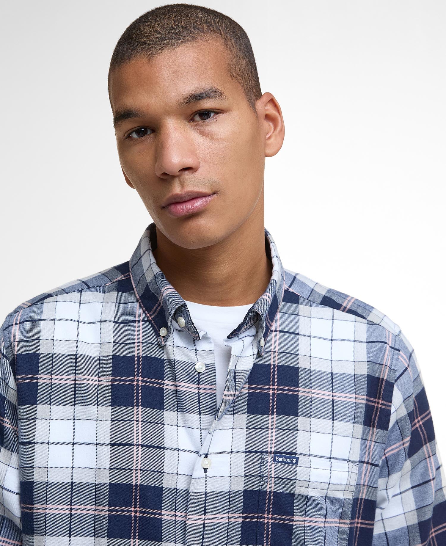 Fortrose Tailored Long-Sleeved Shirt - Riverstone Tartan
