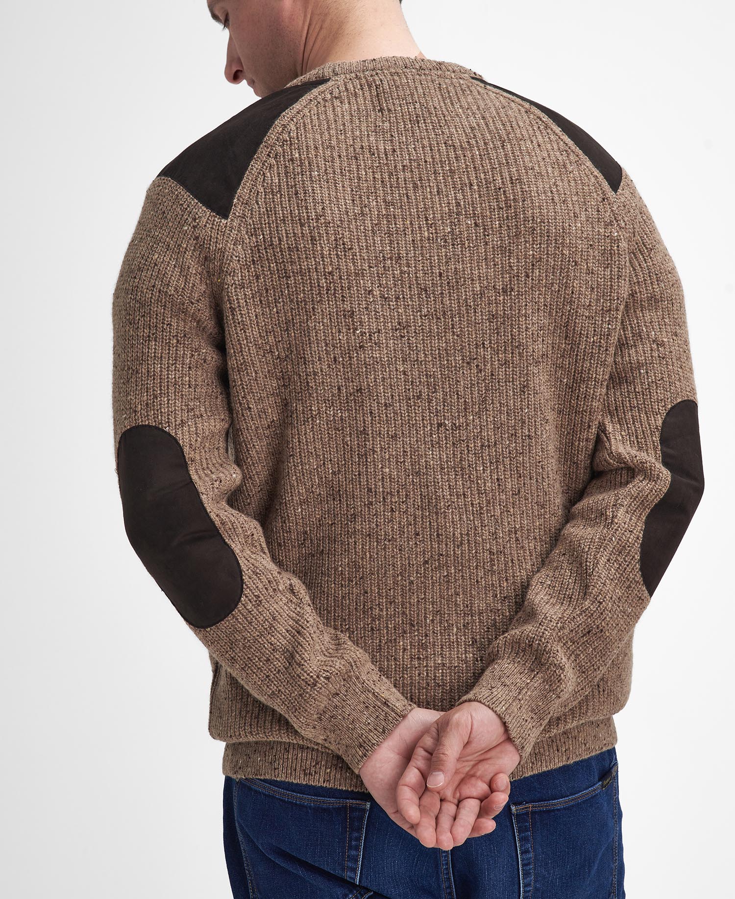 Raisthorpe Crew Neck Jumper - Stone