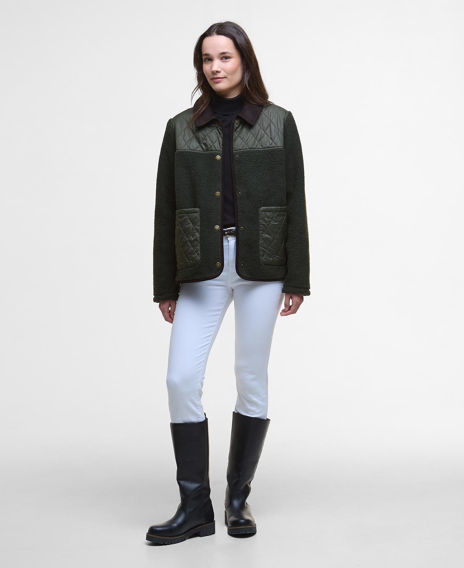 Laurel Fleece - Olive/Sage