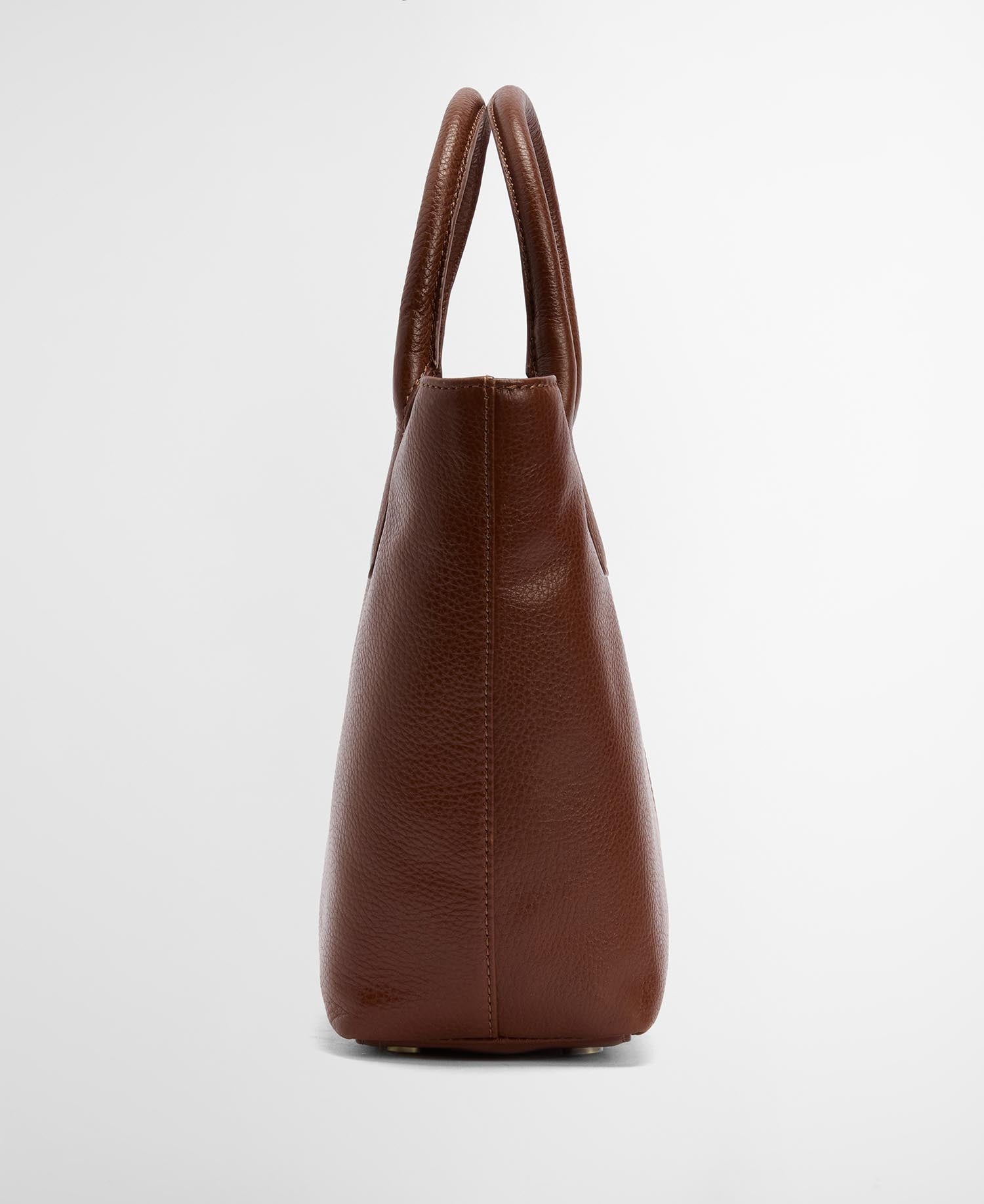 Birch Leather Tote Bag - Brown