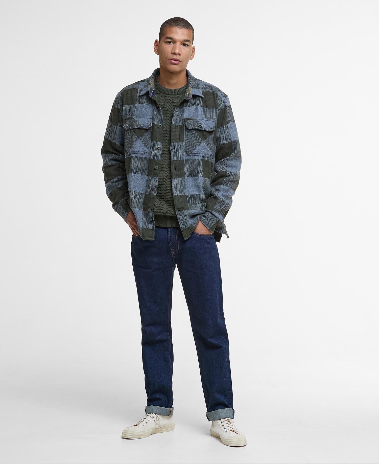 Bertow Relaxed Long-Sleeved Shirt - Forest